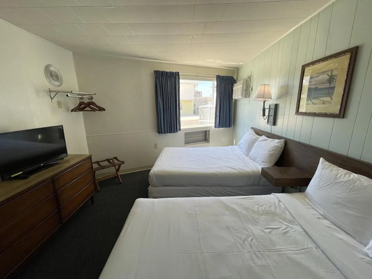 Bed in Bel Air Motel Wildwood Crest Beach