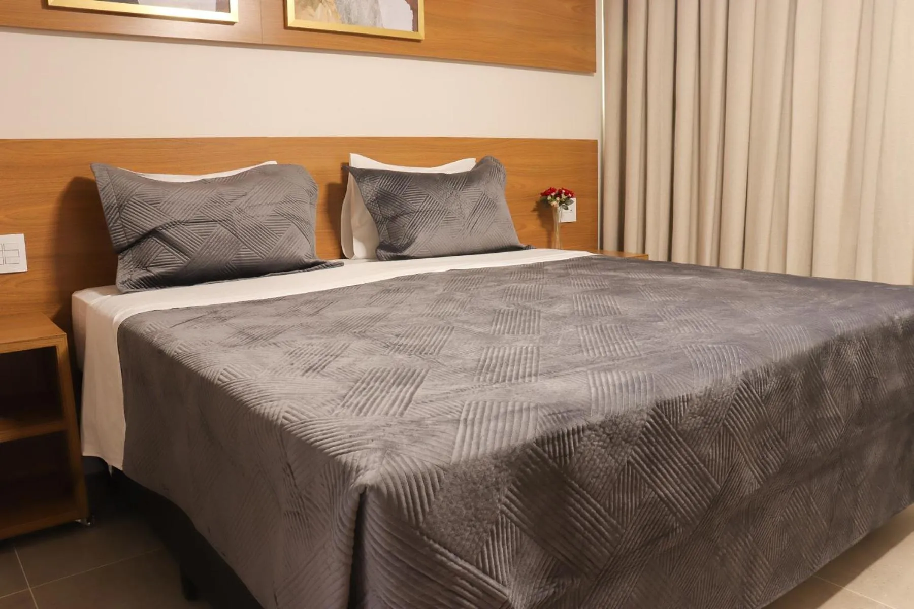 Bed in Porto das Asas Park Hotel