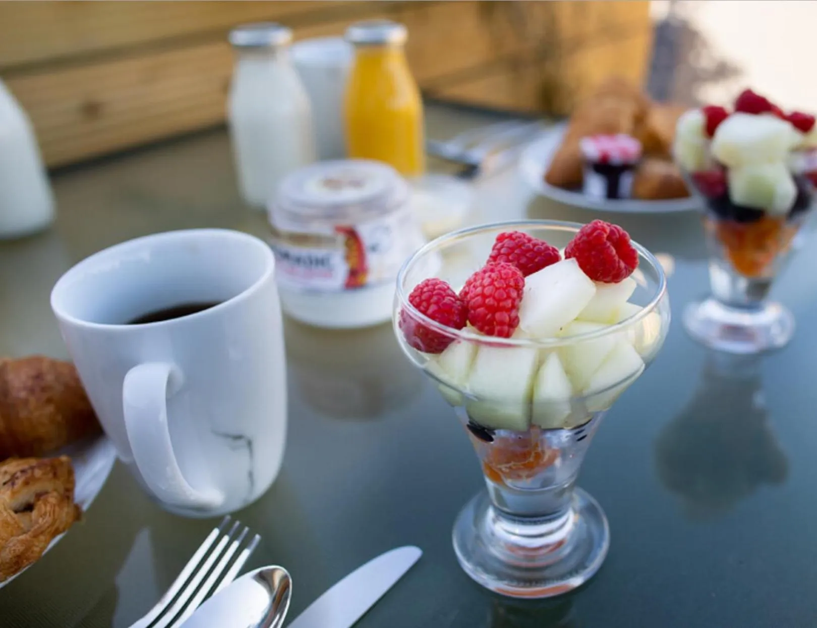 Continental breakfast in Ashwoods House
