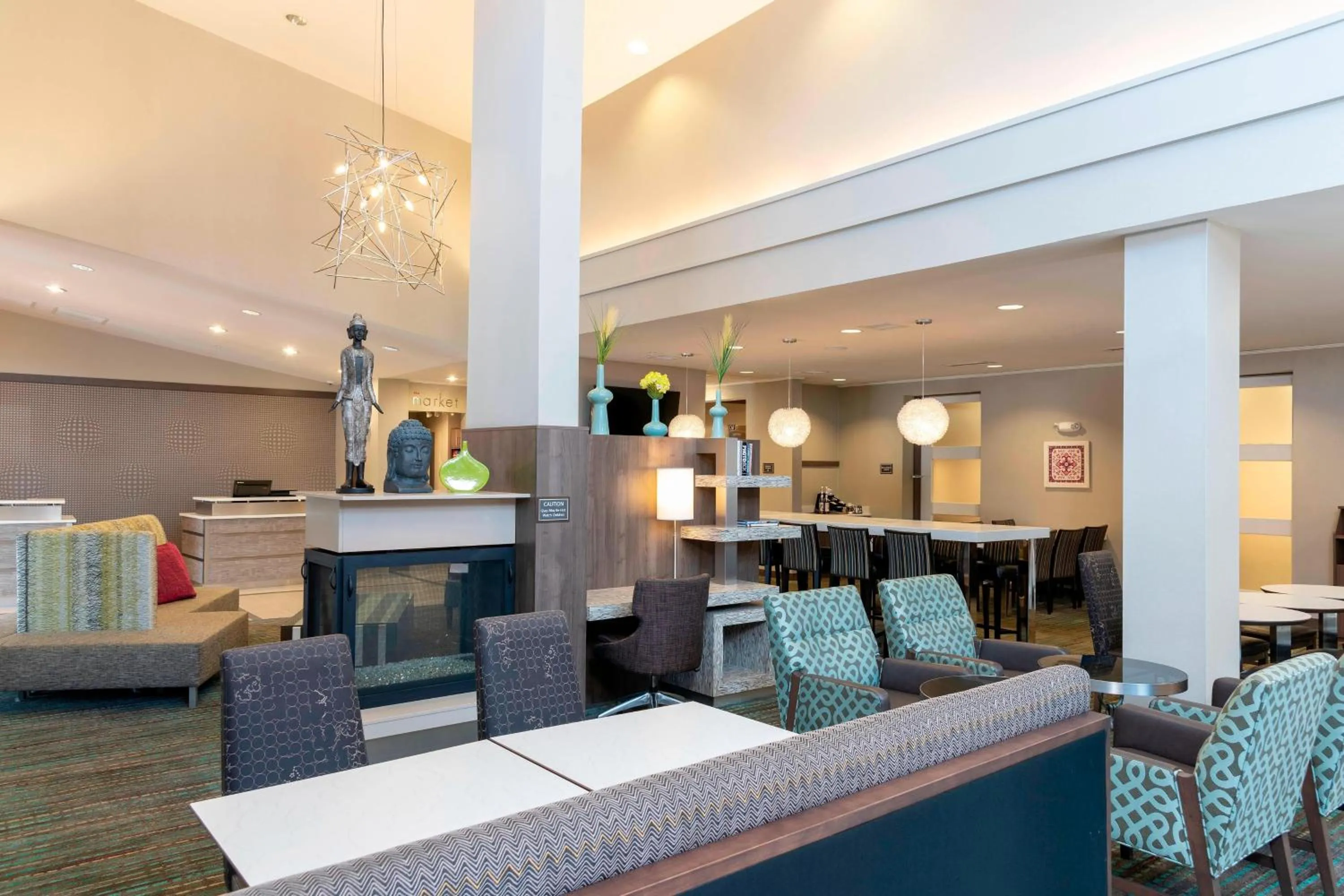 Lobby or reception in Residence Inn by Marriott Akron South/Green