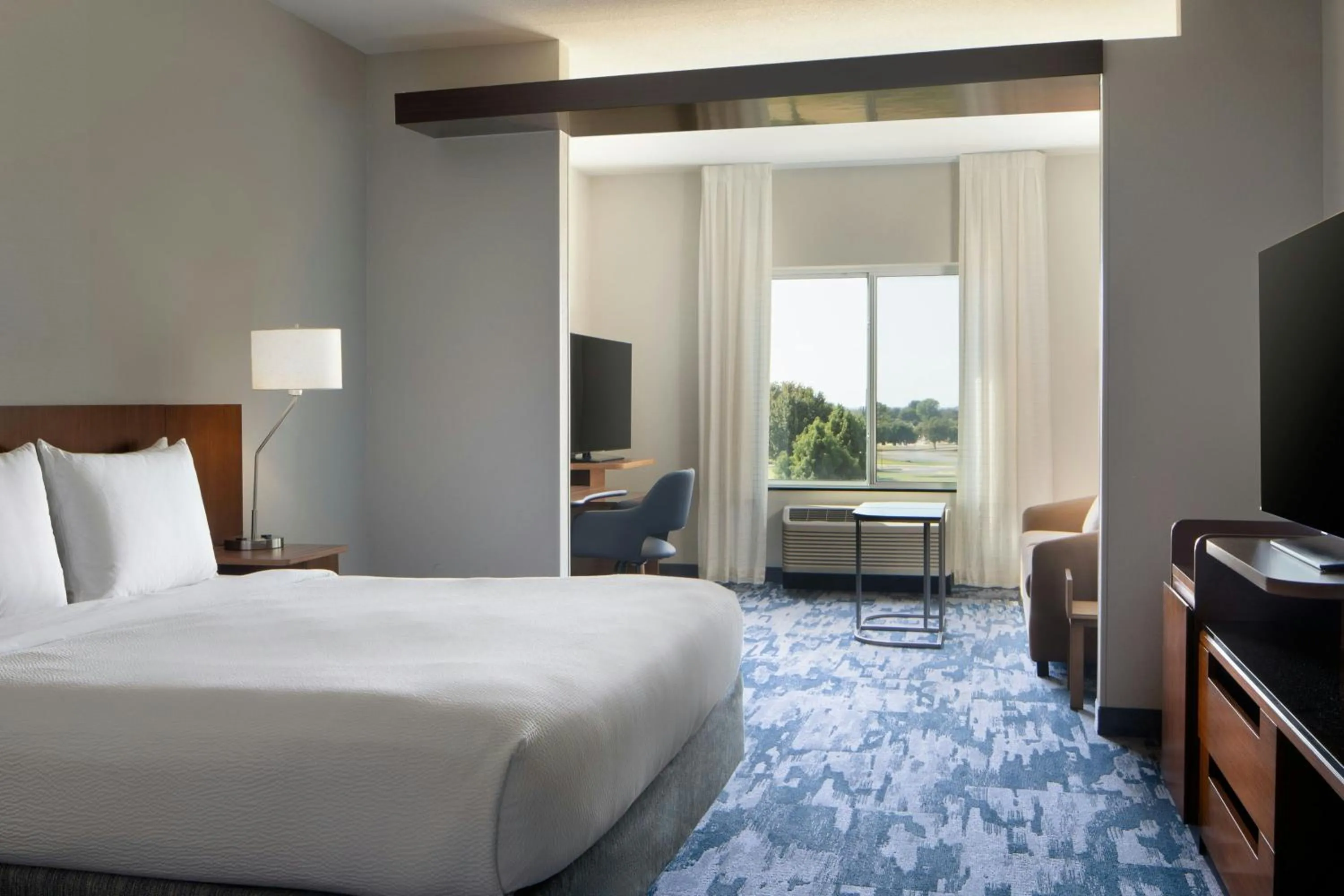 Bedroom, Bed in Fairfield Inn and Suites Oklahoma City Yukon