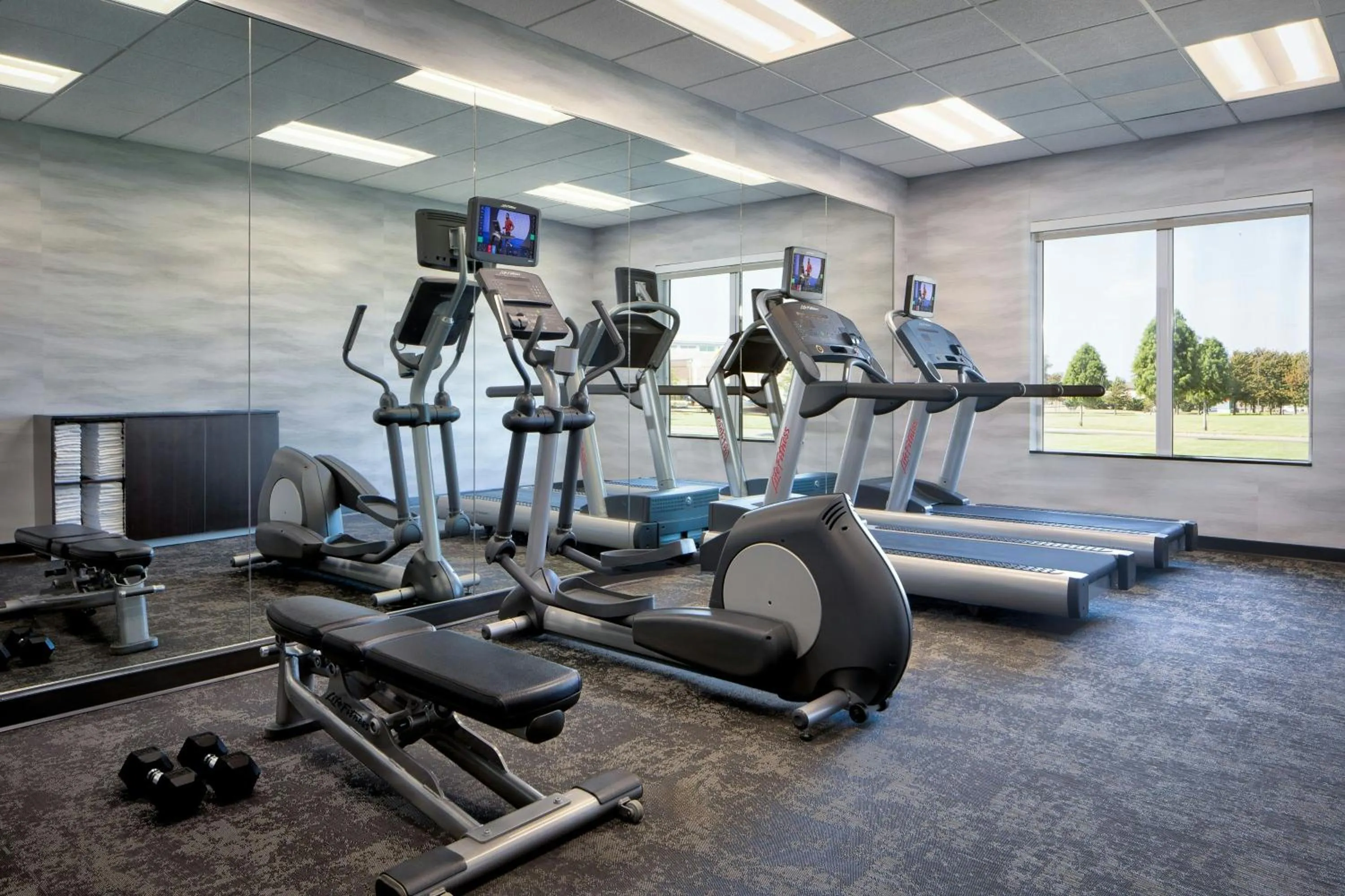 Fitness centre/facilities in Fairfield Inn and Suites Oklahoma City Yukon