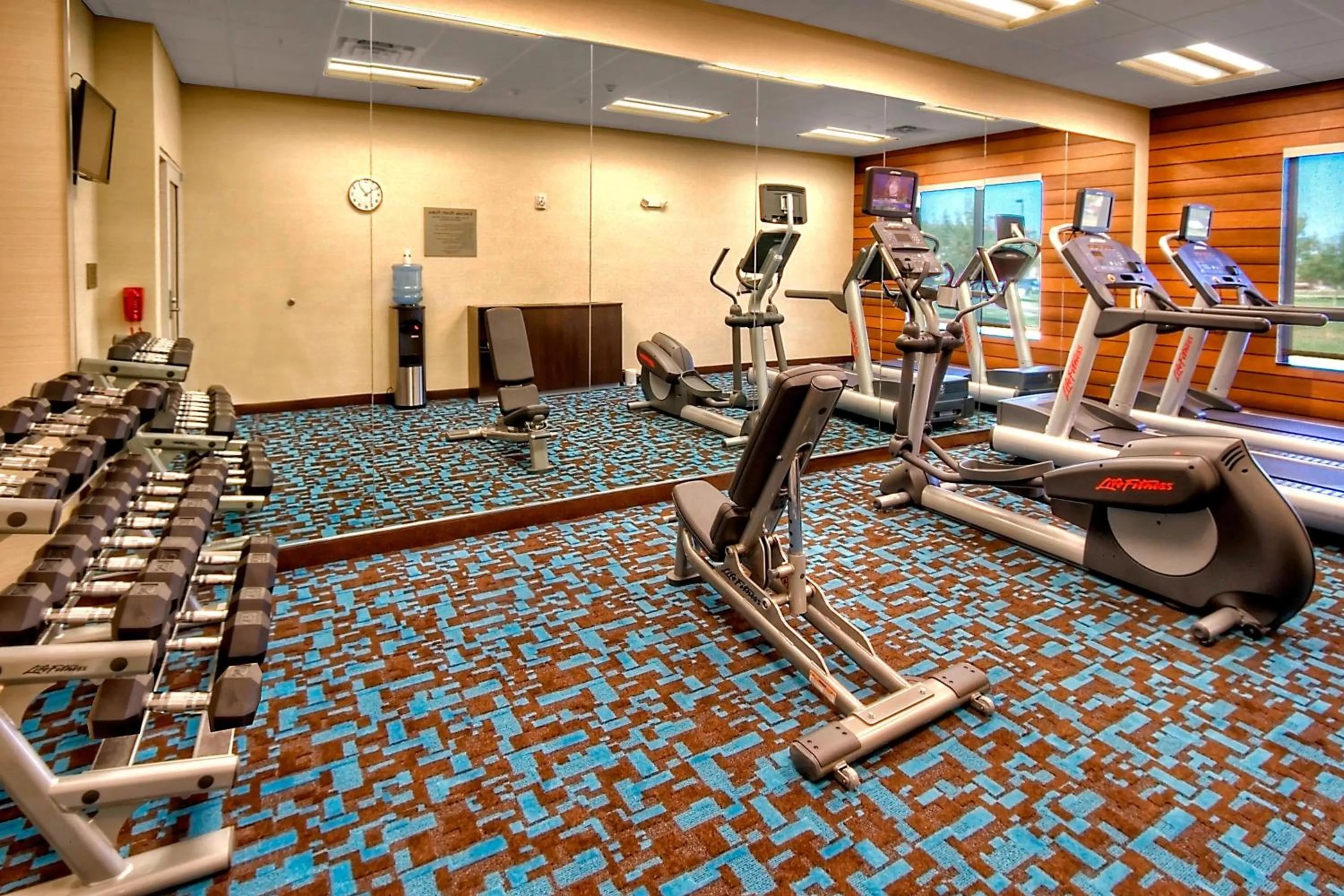 Fitness centre/facilities in Fairfield Inn and Suites Oklahoma City Yukon