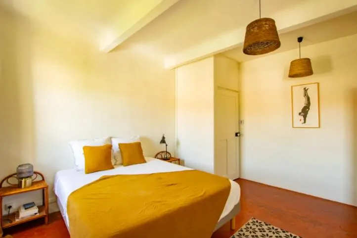 Bedroom, Bed in Maison Sumiane