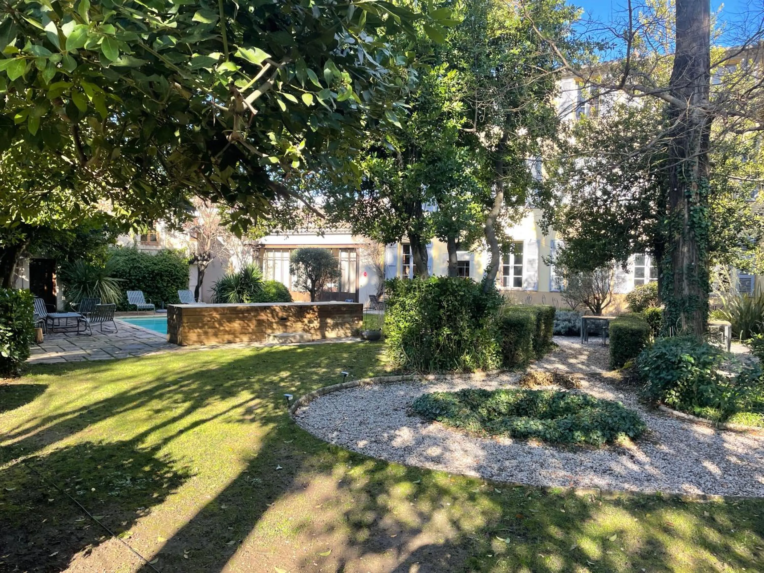 Garden in Maison Sumiane - Maison d hotes et locations avec piscine