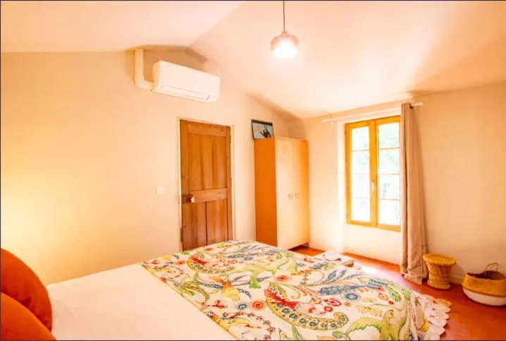 Bedroom, Bed in Maison Sumiane