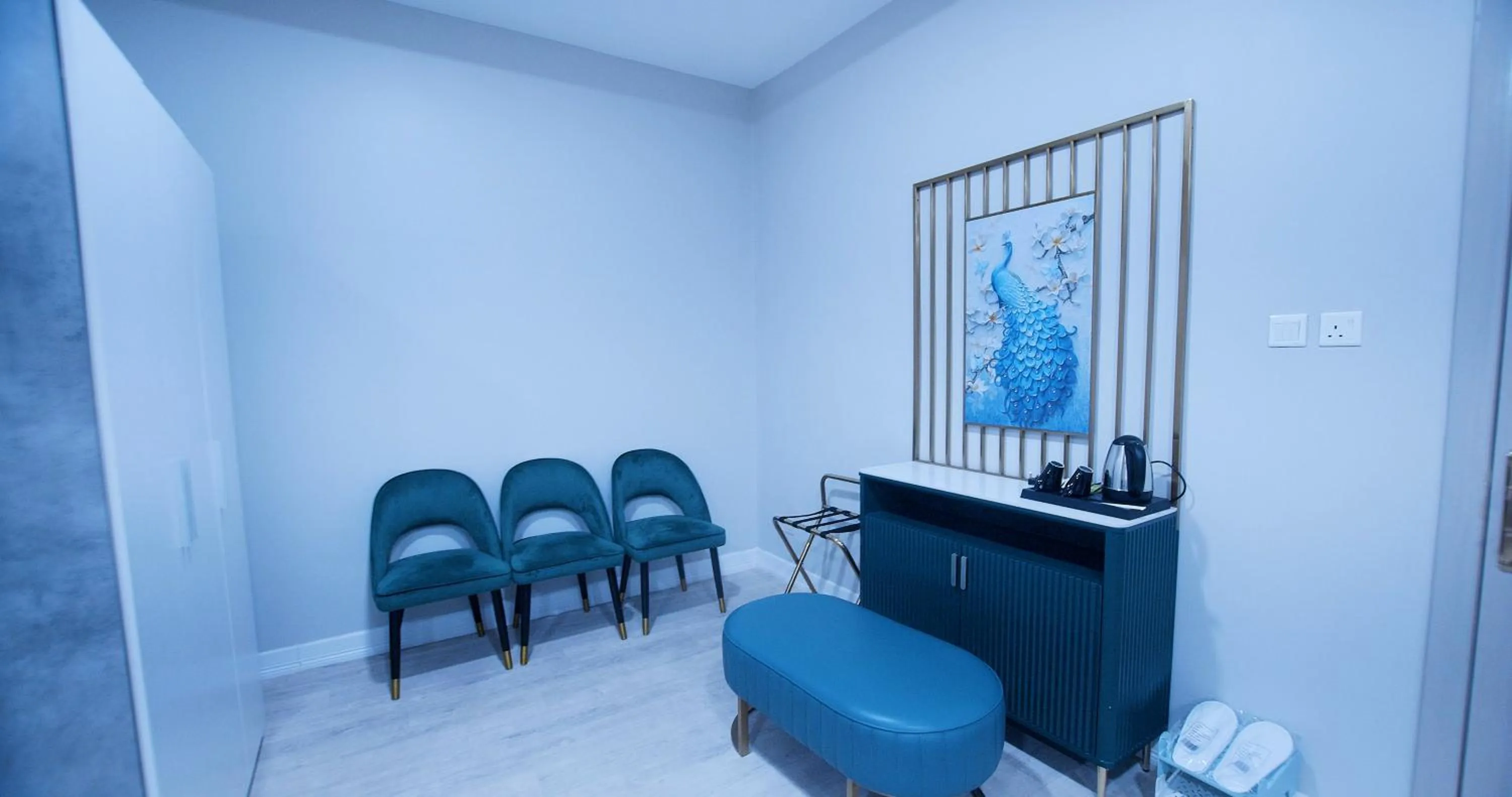 Seating area in Relax Palace Hotel Apartments