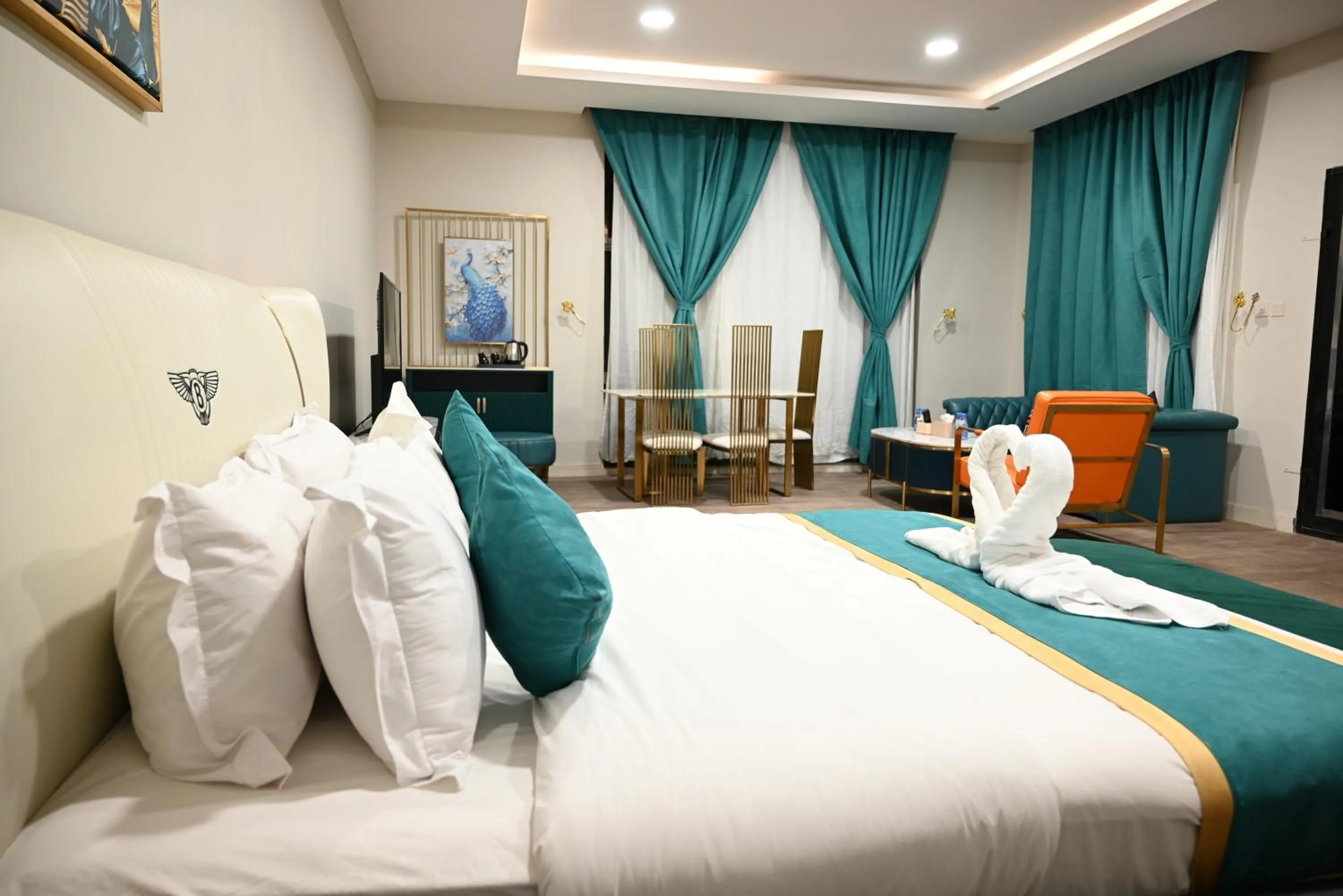 Bedroom, Bed in Relax Palace Hotel Apartments