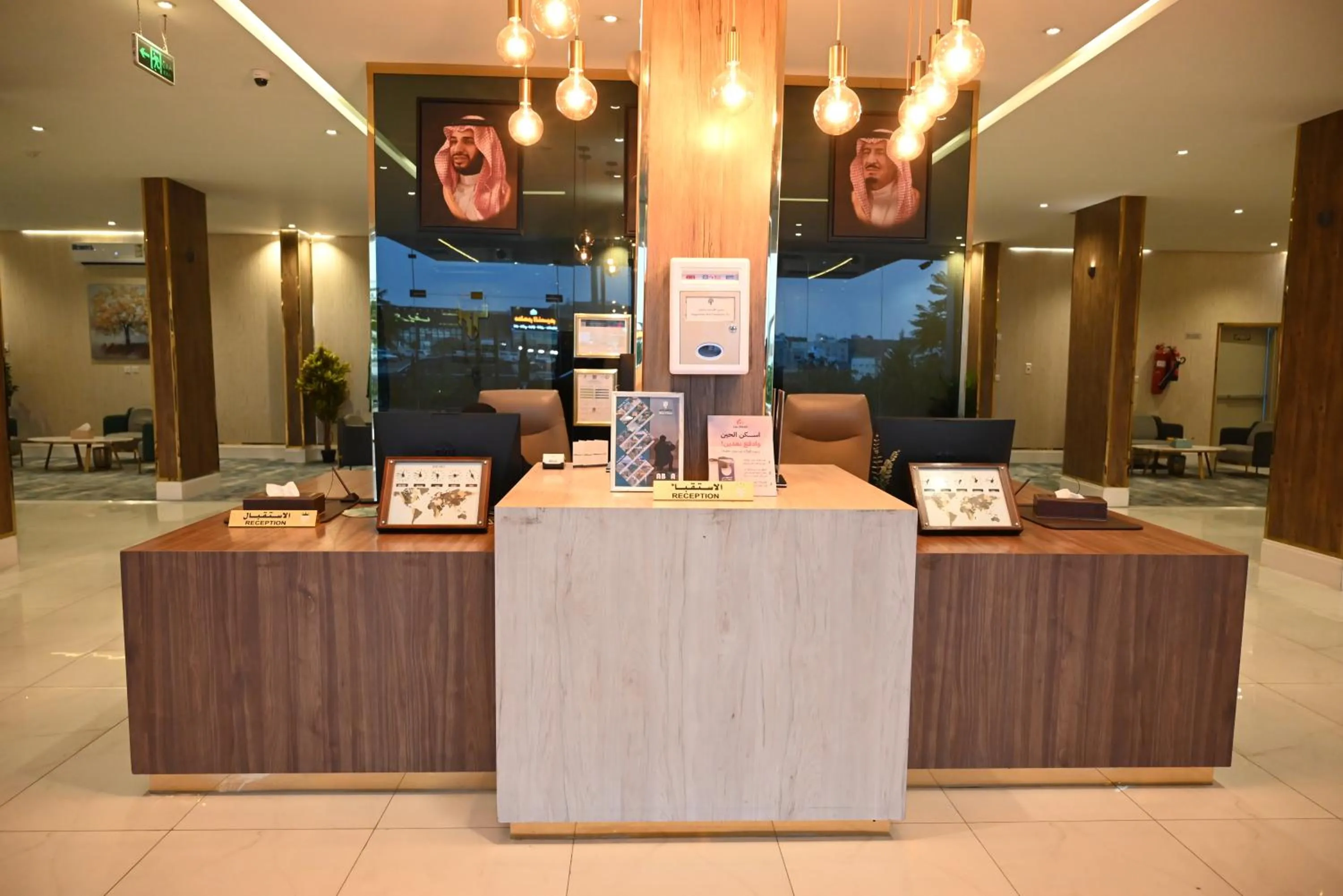 Lobby or reception in Relax Palace Hotel Apartments