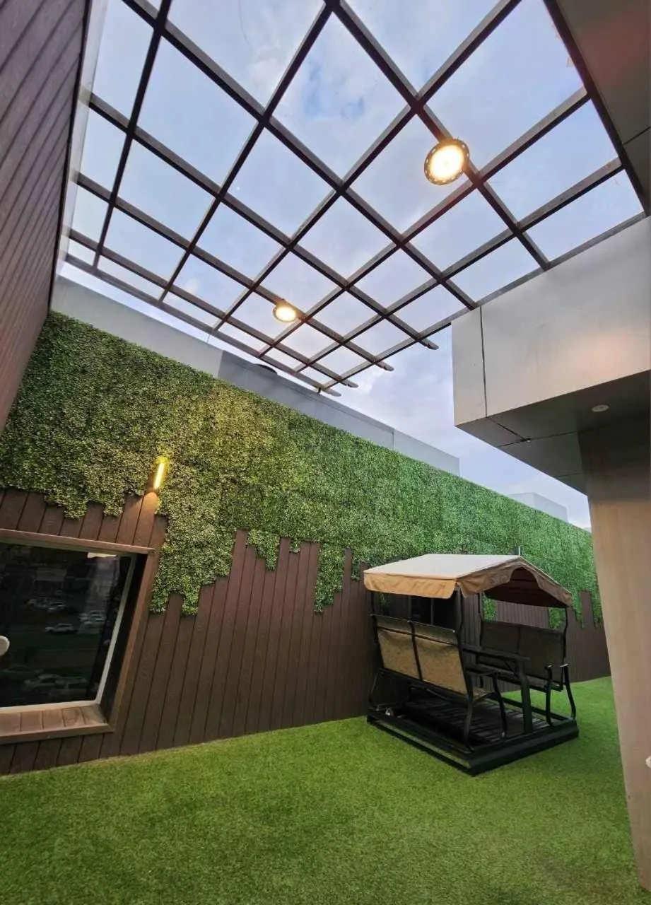 Balcony/Terrace in Relax Palace Hotel Apartments