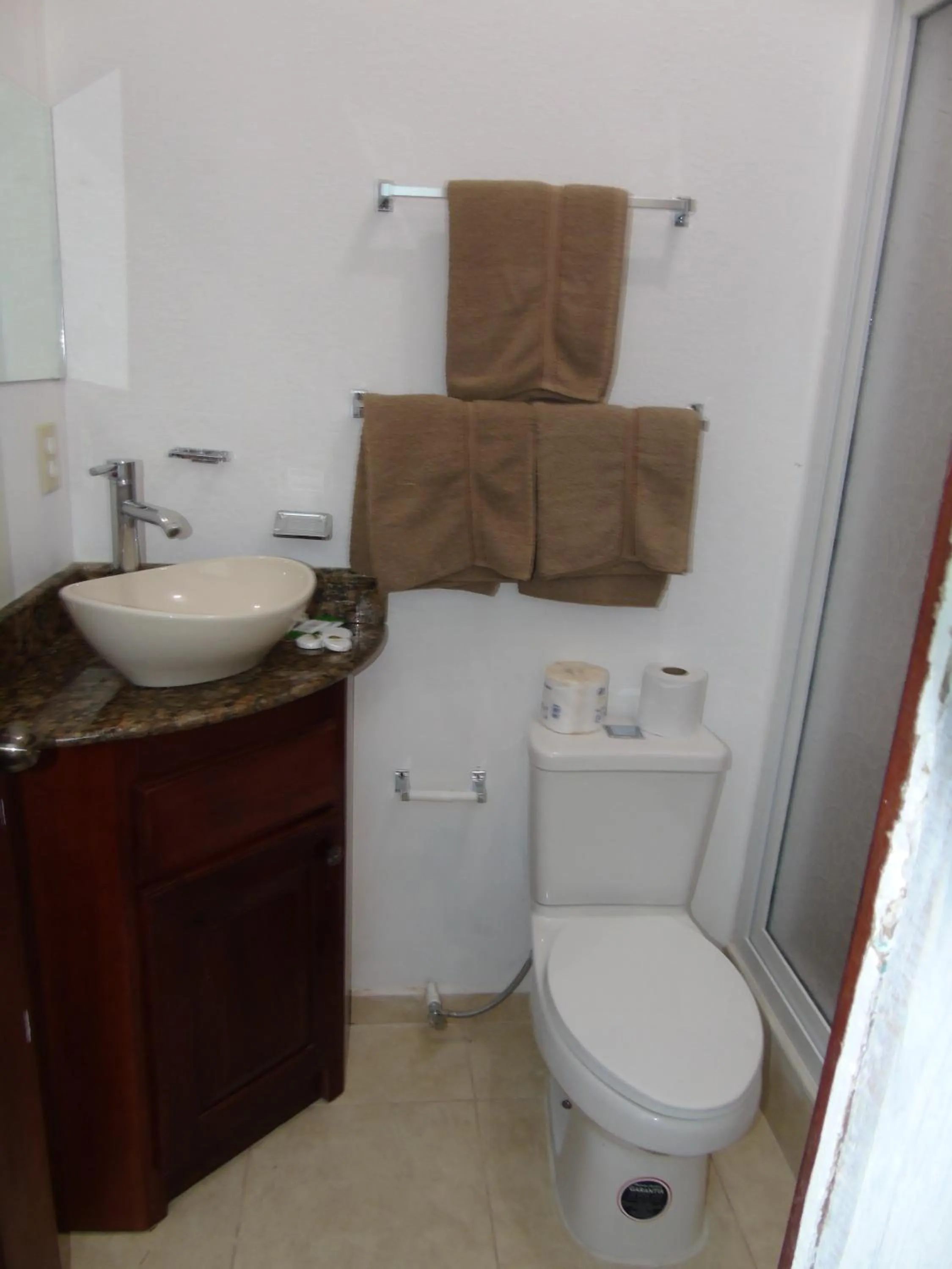 Bathroom in Fosters West Bay Resort