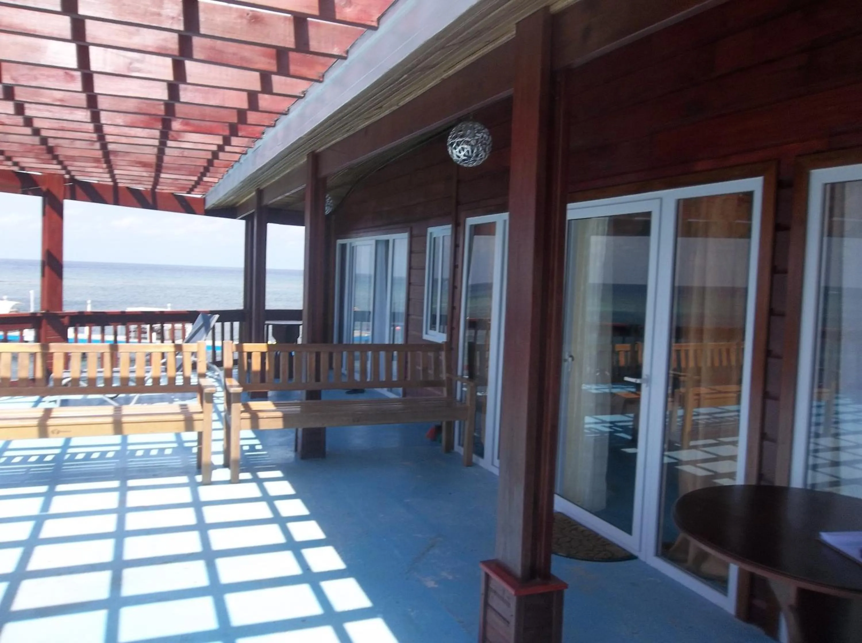 Decorative detail in Fosters West Bay Resort