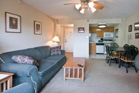 Living room in Silver Creek Lodge