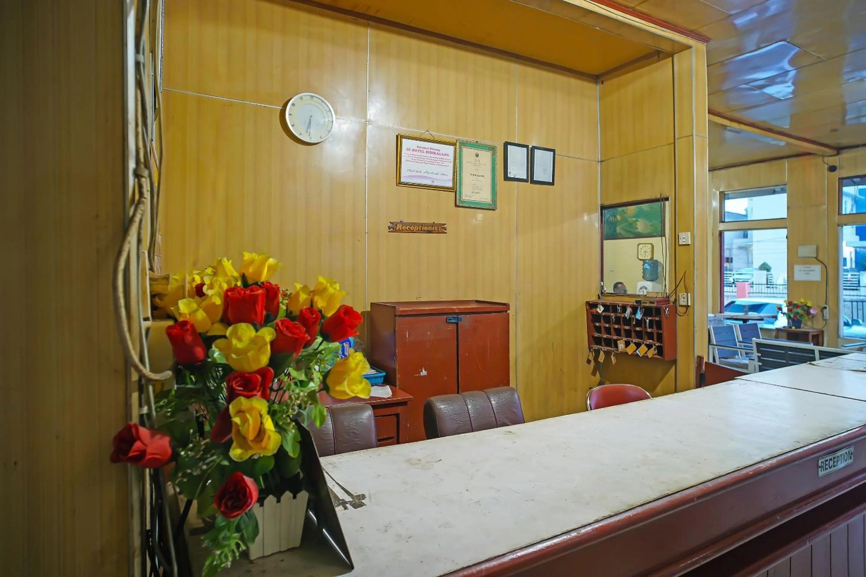 Lobby or reception in Hotel O Sidikalang Near KEJAKSAAN NEGERI DAIRI