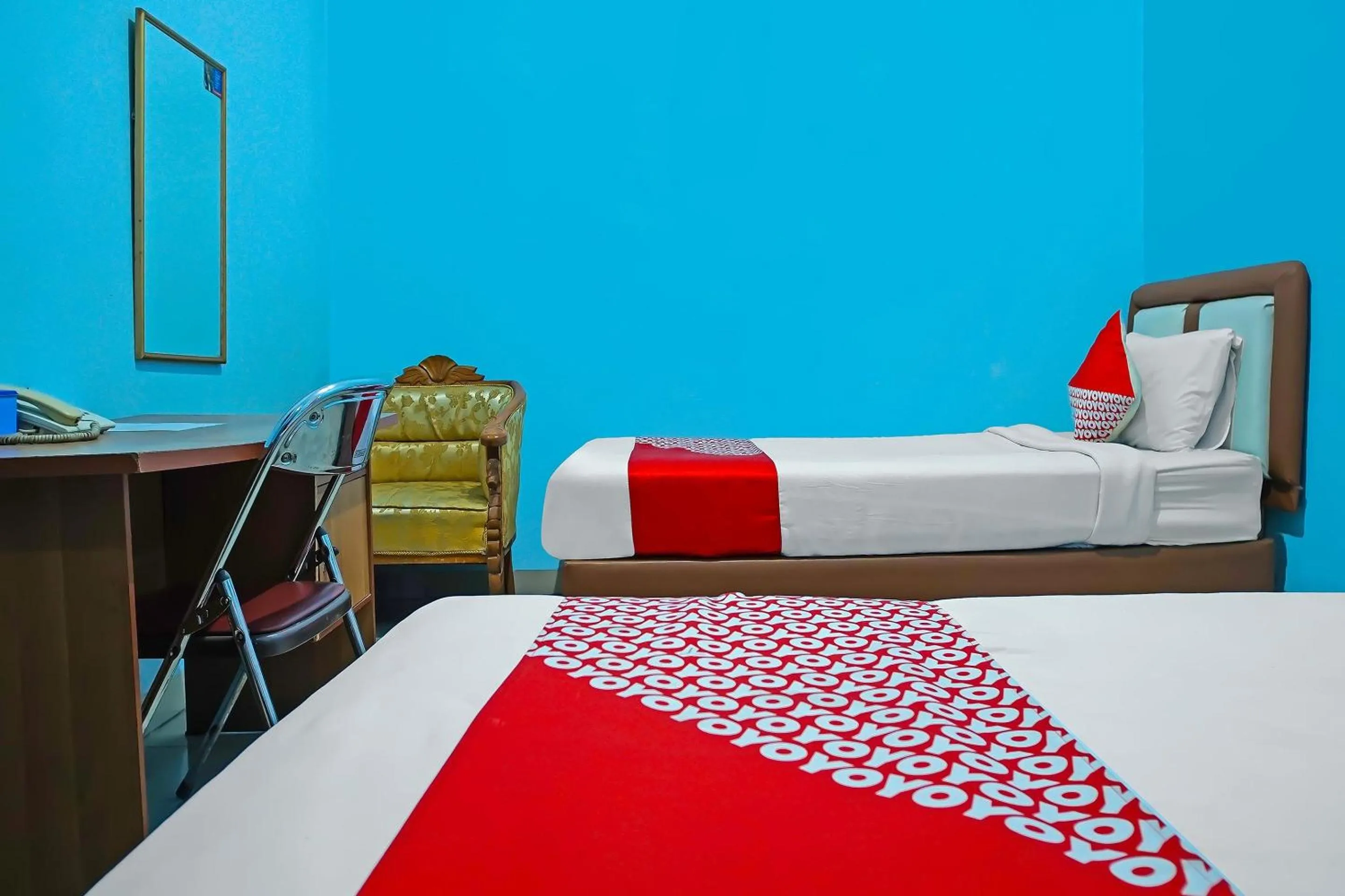 Bedroom, Bed in Hotel O Sidikalang Near KEJAKSAAN NEGERI DAIRI