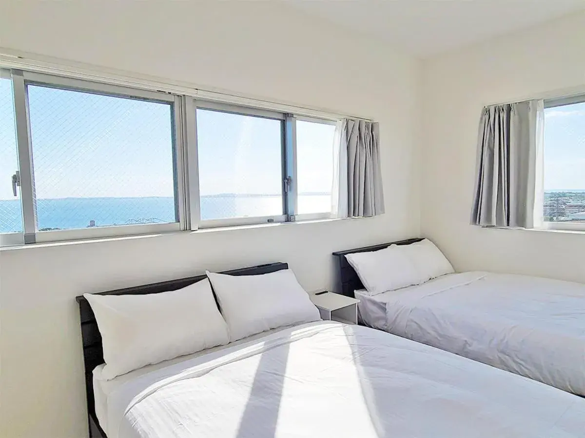 Twin Room with Sea View in HOTEL Kuu Twin Room with Sea View in HOTEL Kuu