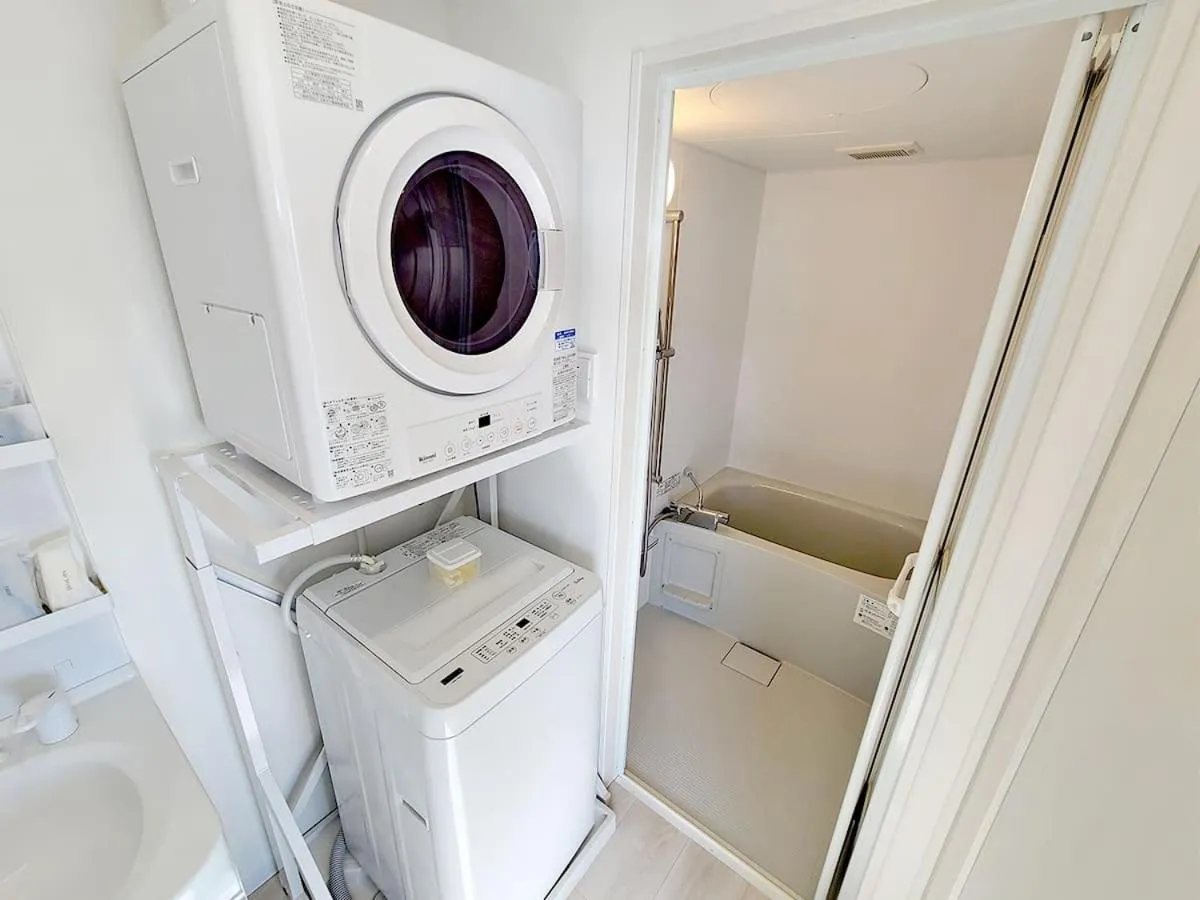 washing machine in HOTEL Kuu