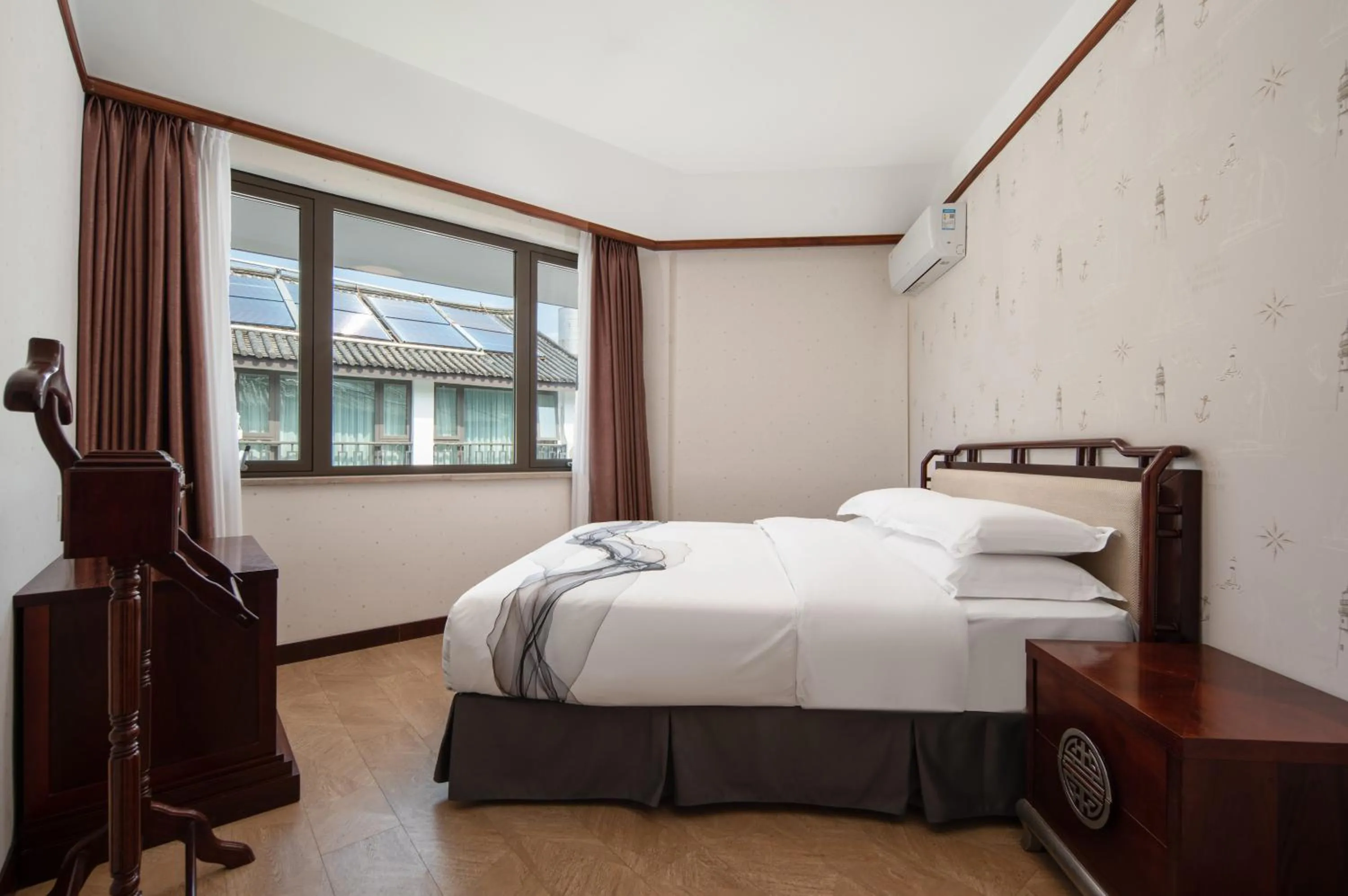 Bed in Huama SSAW Hotel Lijiang