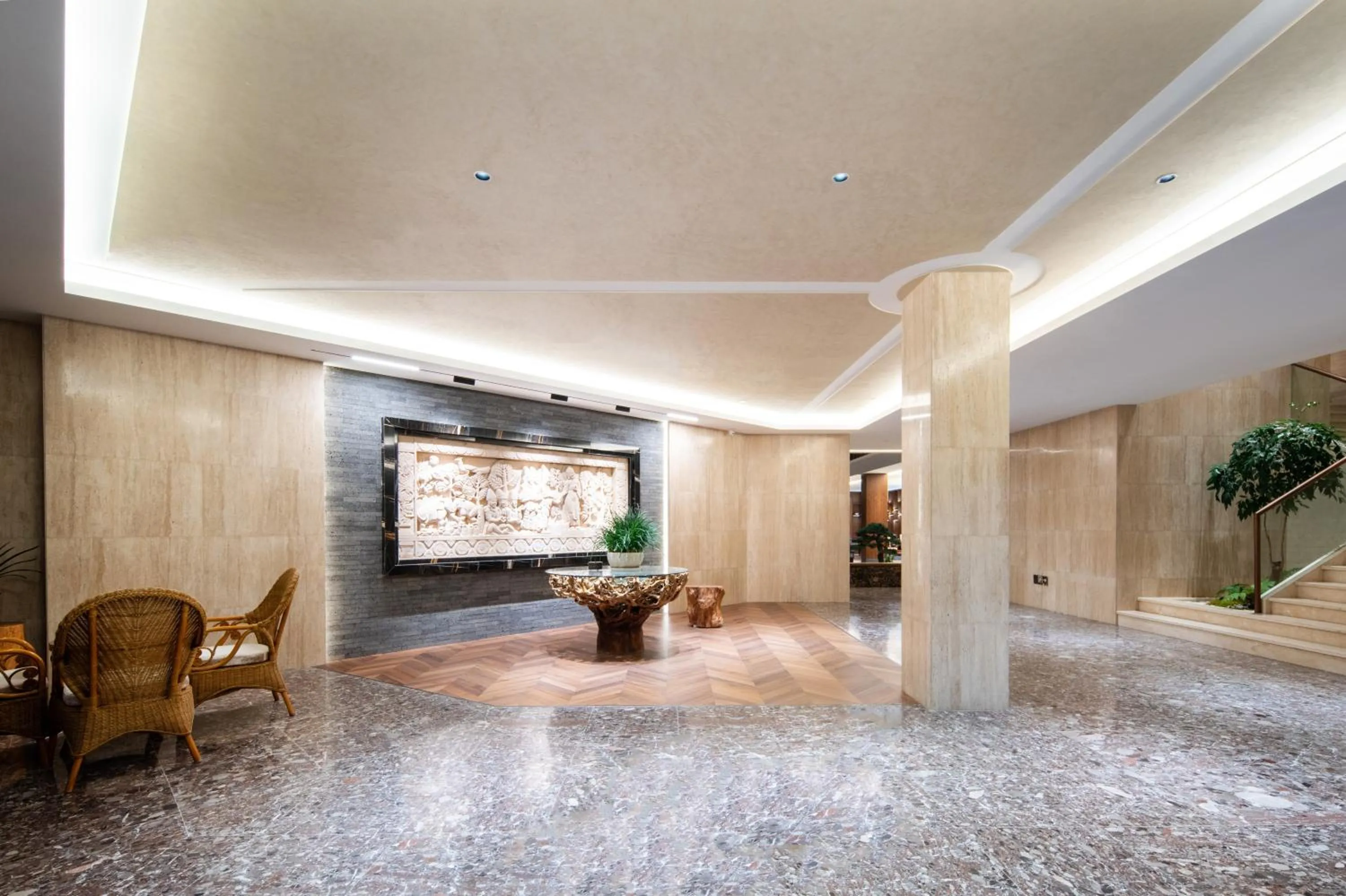 Garden view in Huama SSAW Hotel Lijiang