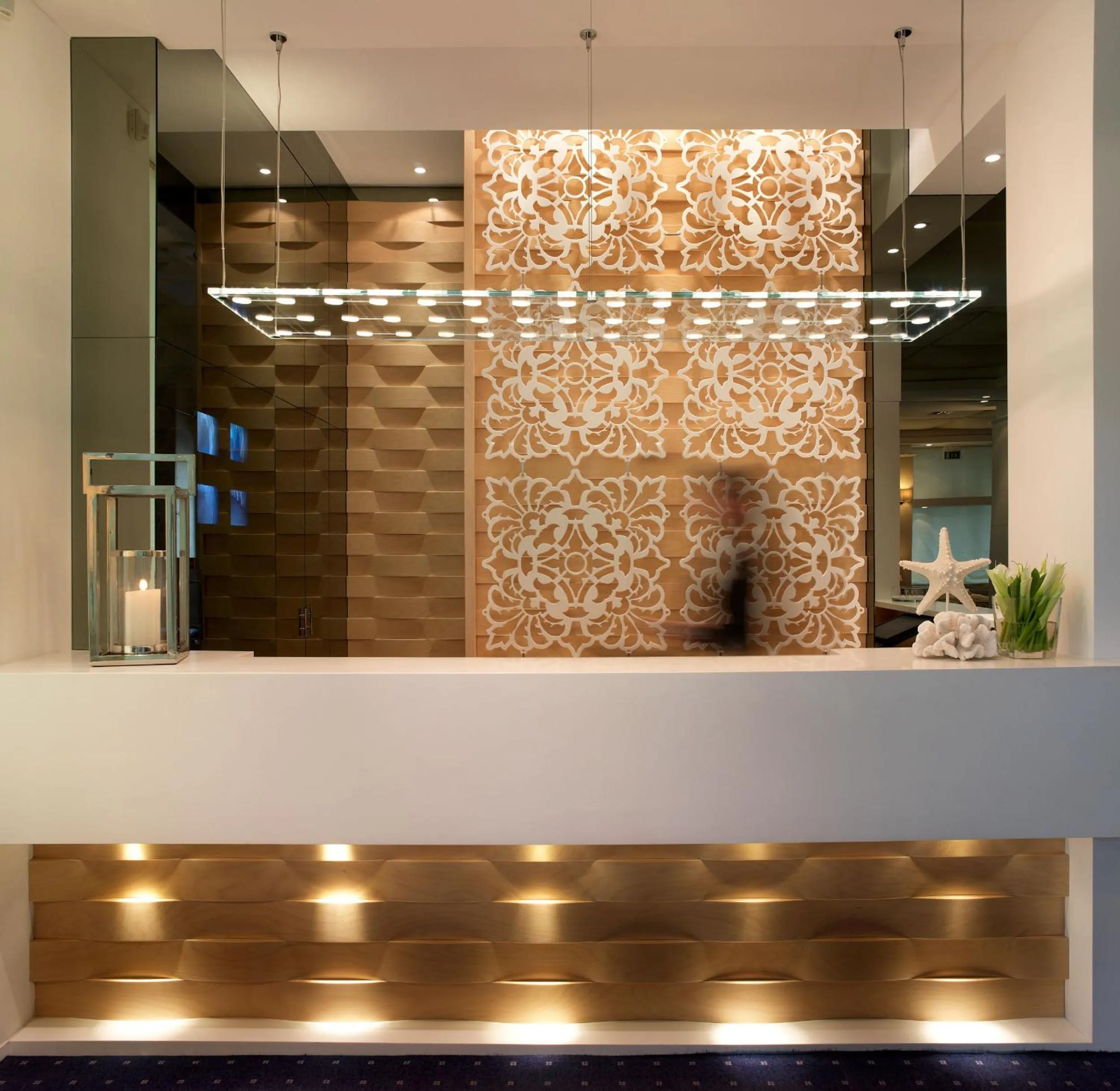 Lobby or reception in Hotel Lungomare