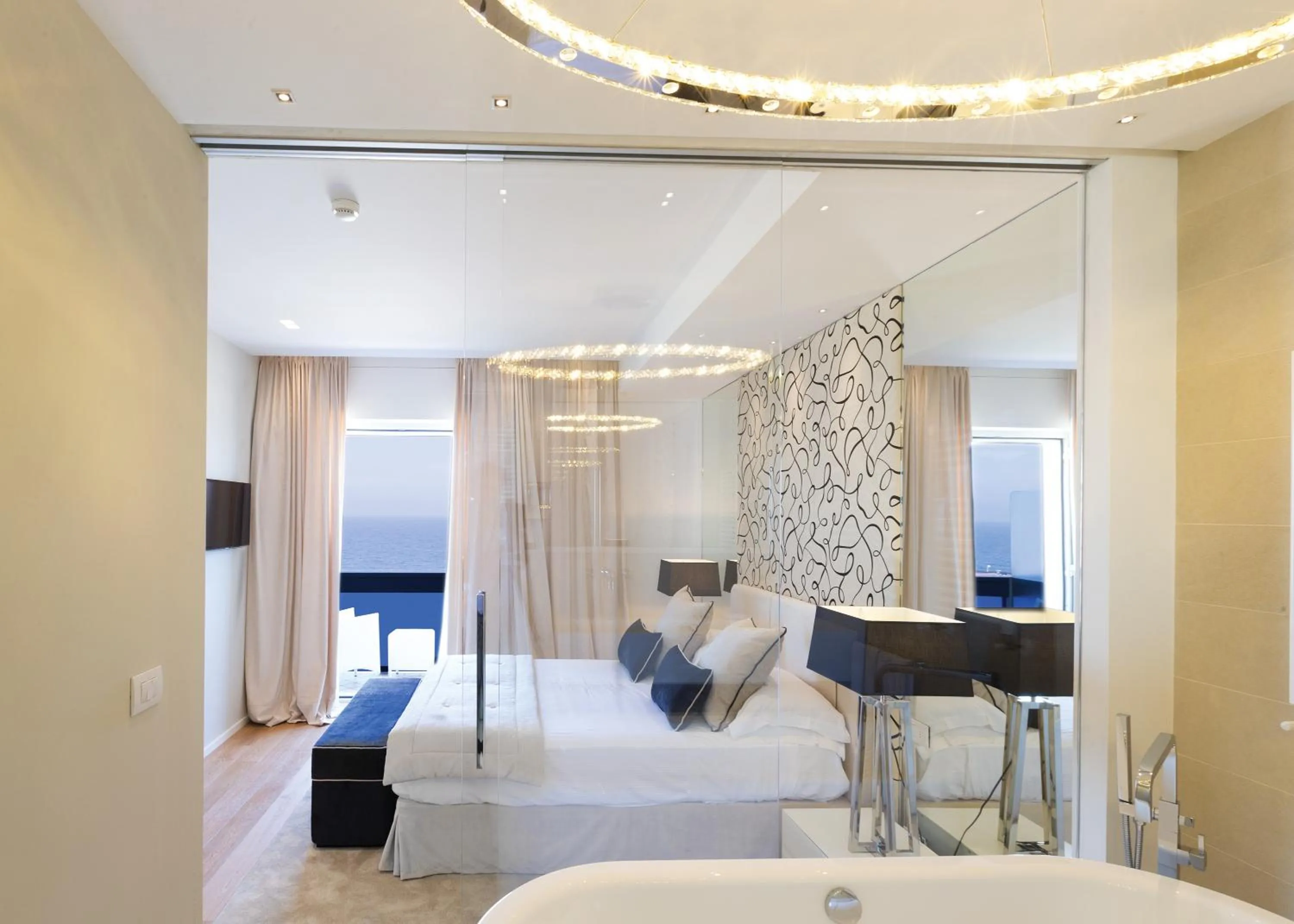 Photo of the whole room, Bed in Hotel Lungomare