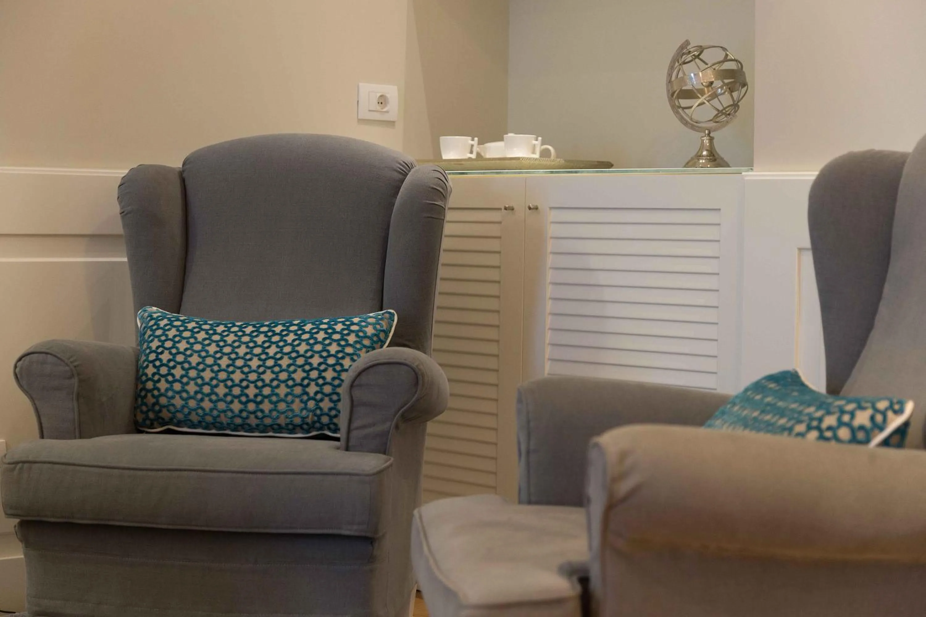 Seating area in Hotel Lungomare