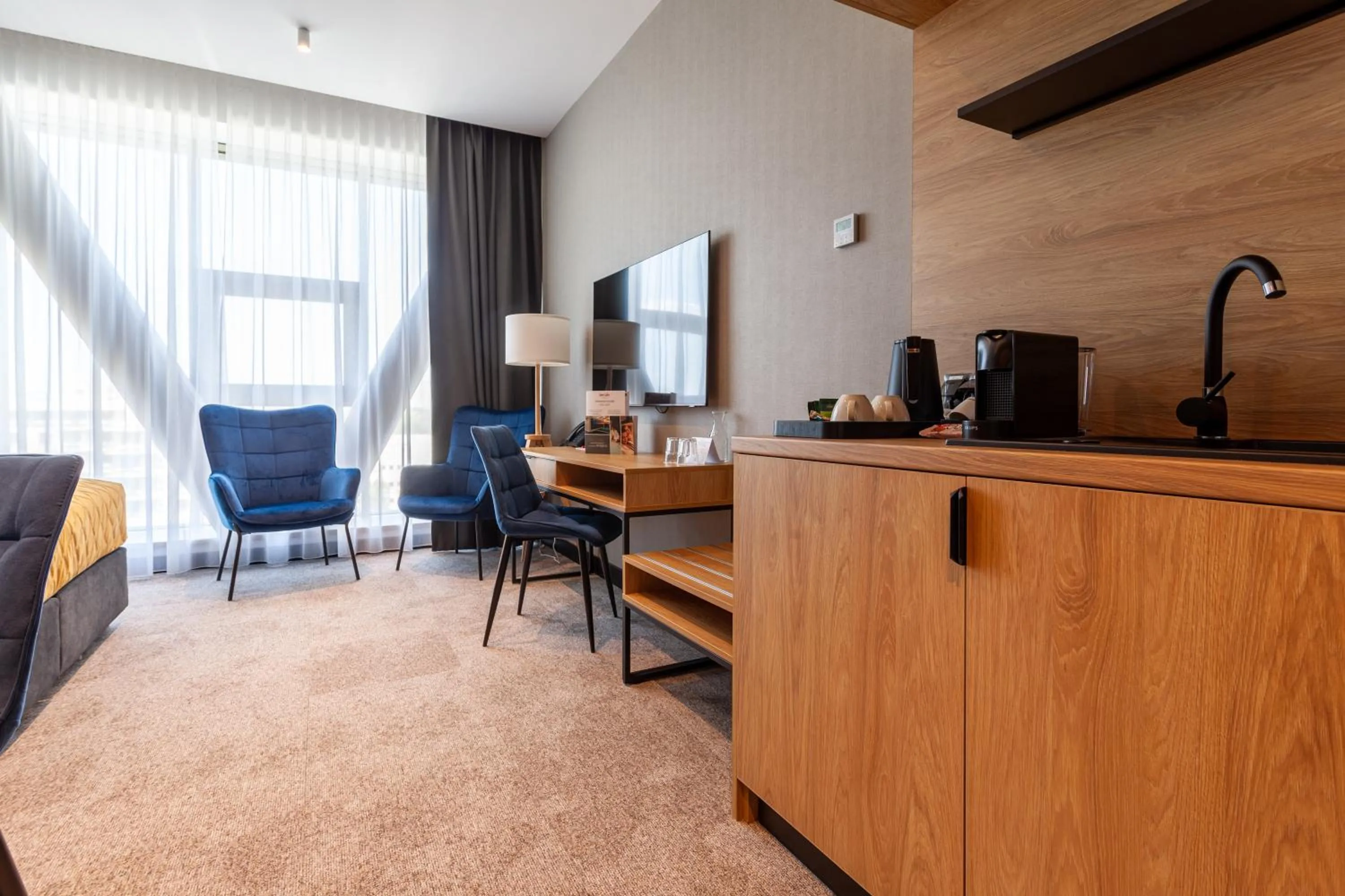 Coffee/tea facilities in Hotel Sante