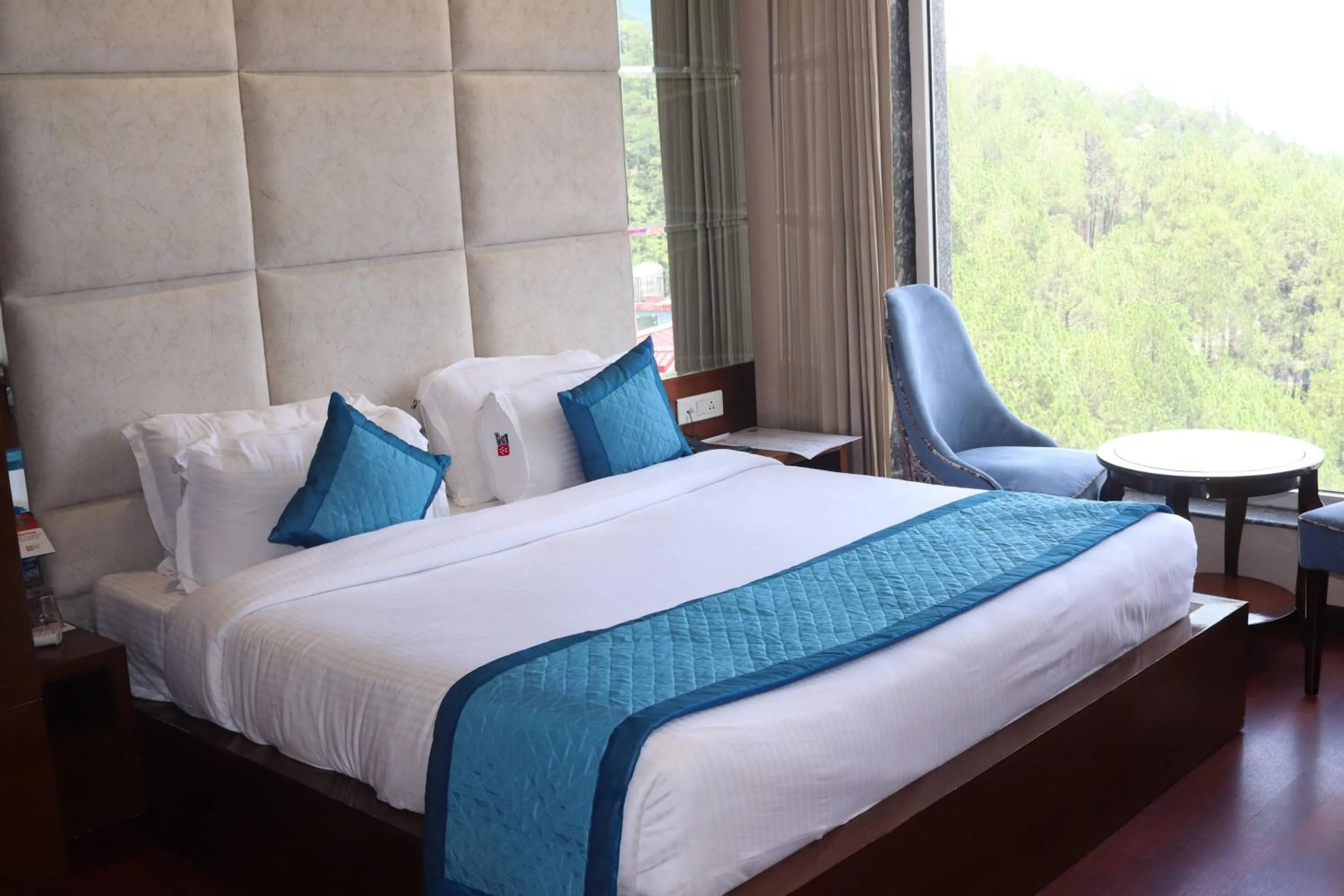 Bed in Mastiff Hotel, Dalhousie