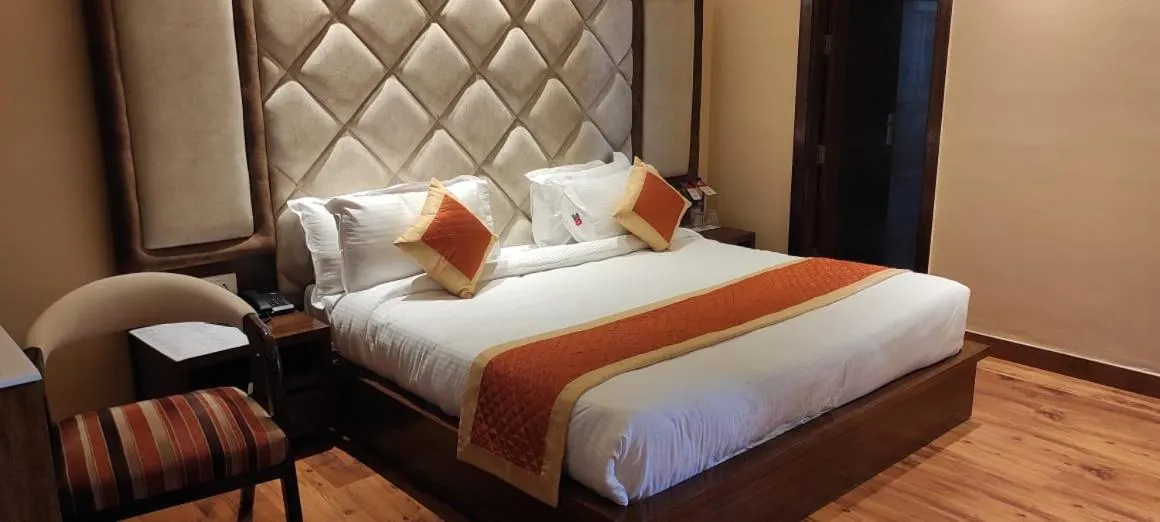 Bed in Mastiff Hotel, Dalhousie