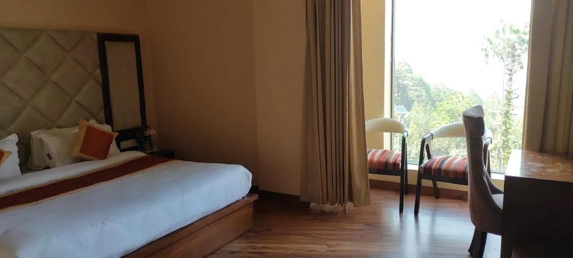 Bed in Mastiff Hotel, Dalhousie