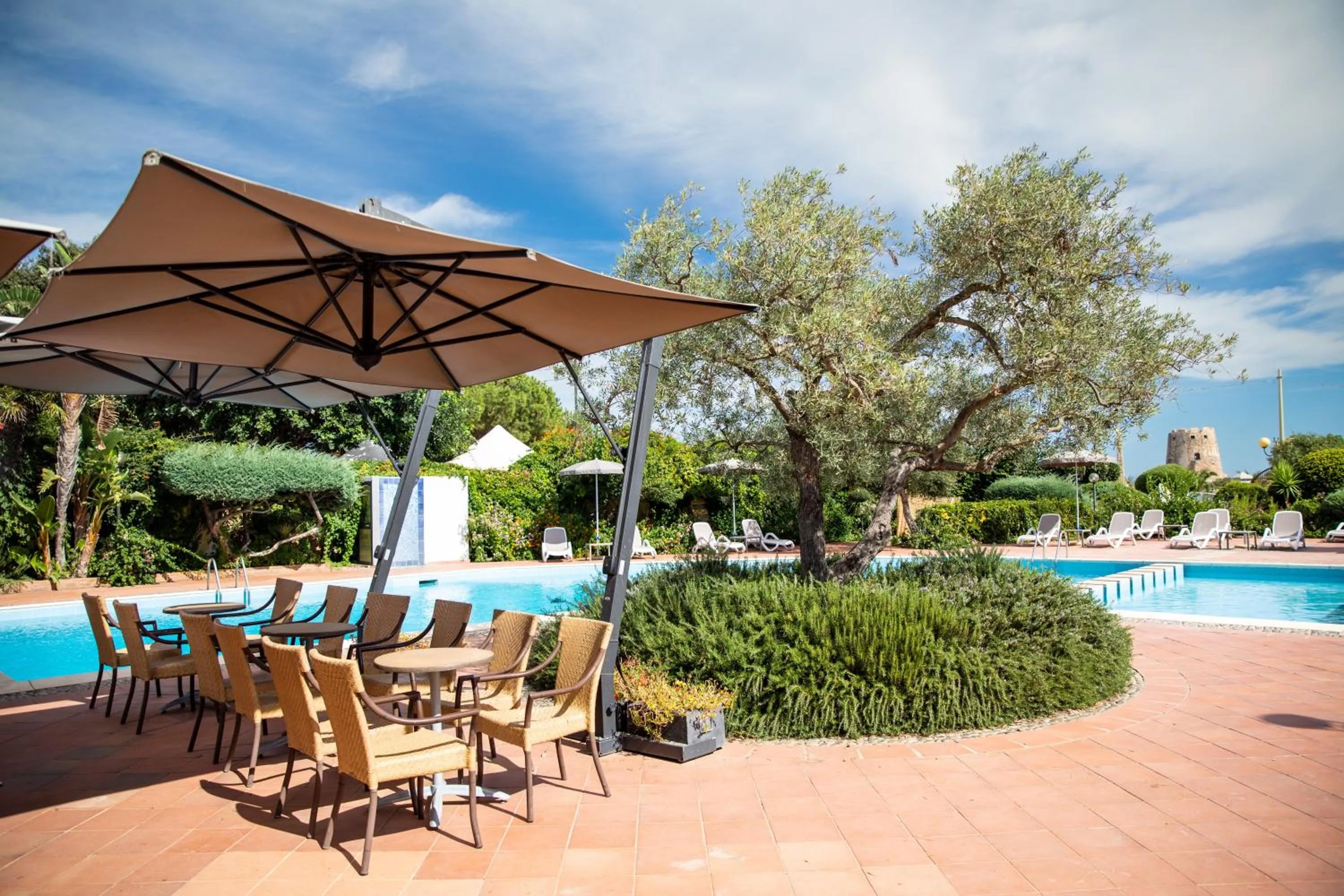 Swimming pool in Hotel la Torre