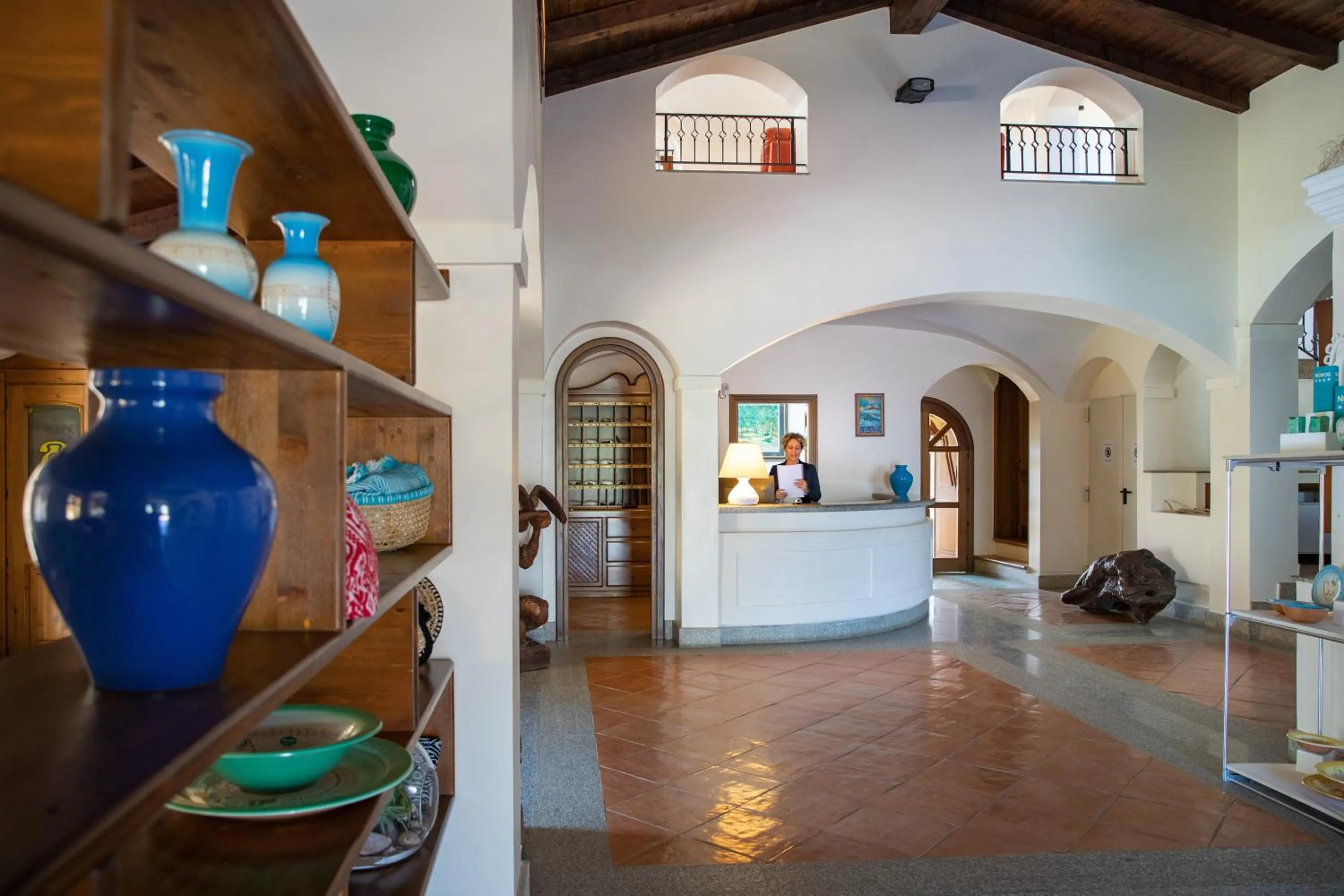 Lobby or reception in Hotel la Torre