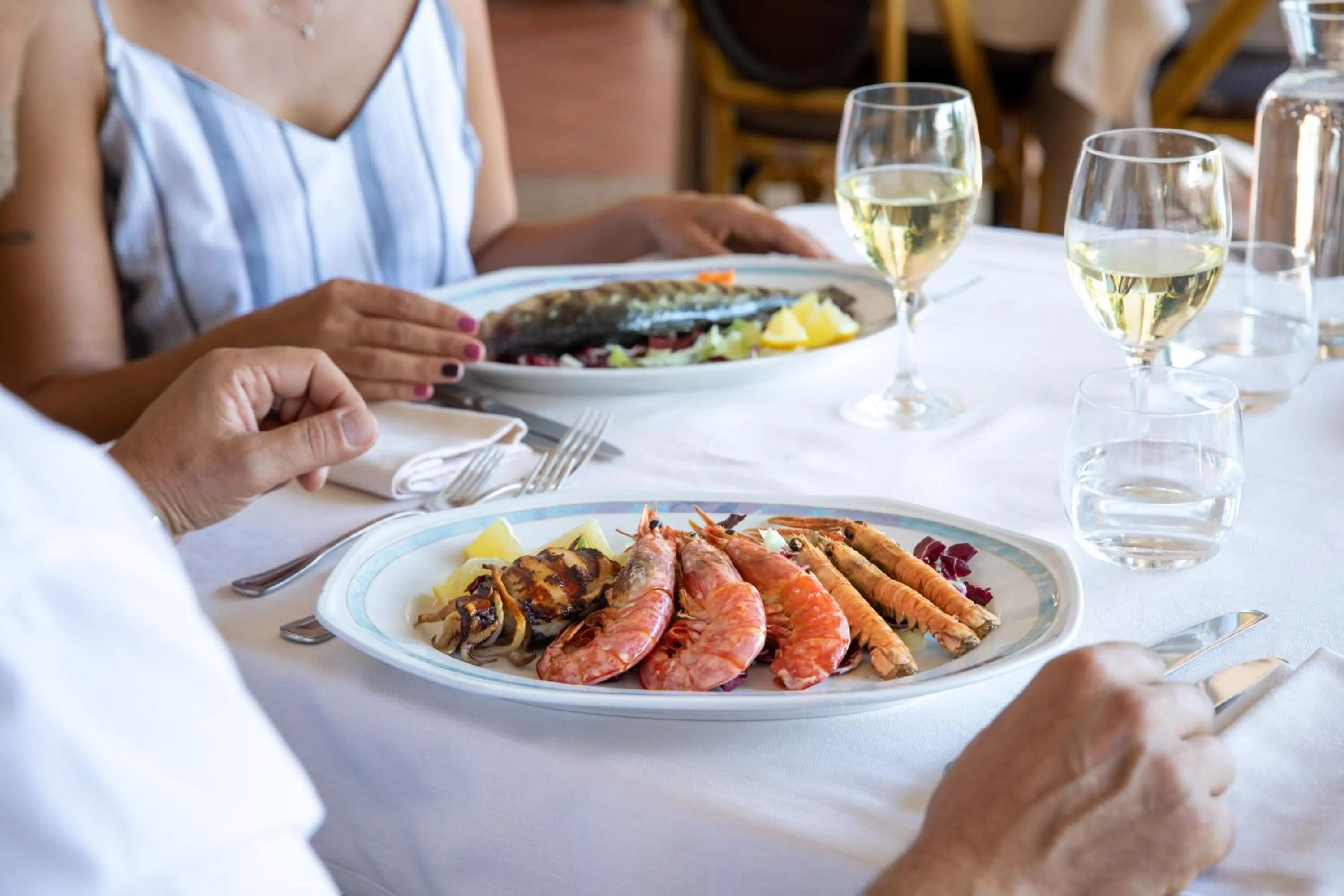 Food and drinks in Hotel la Torre