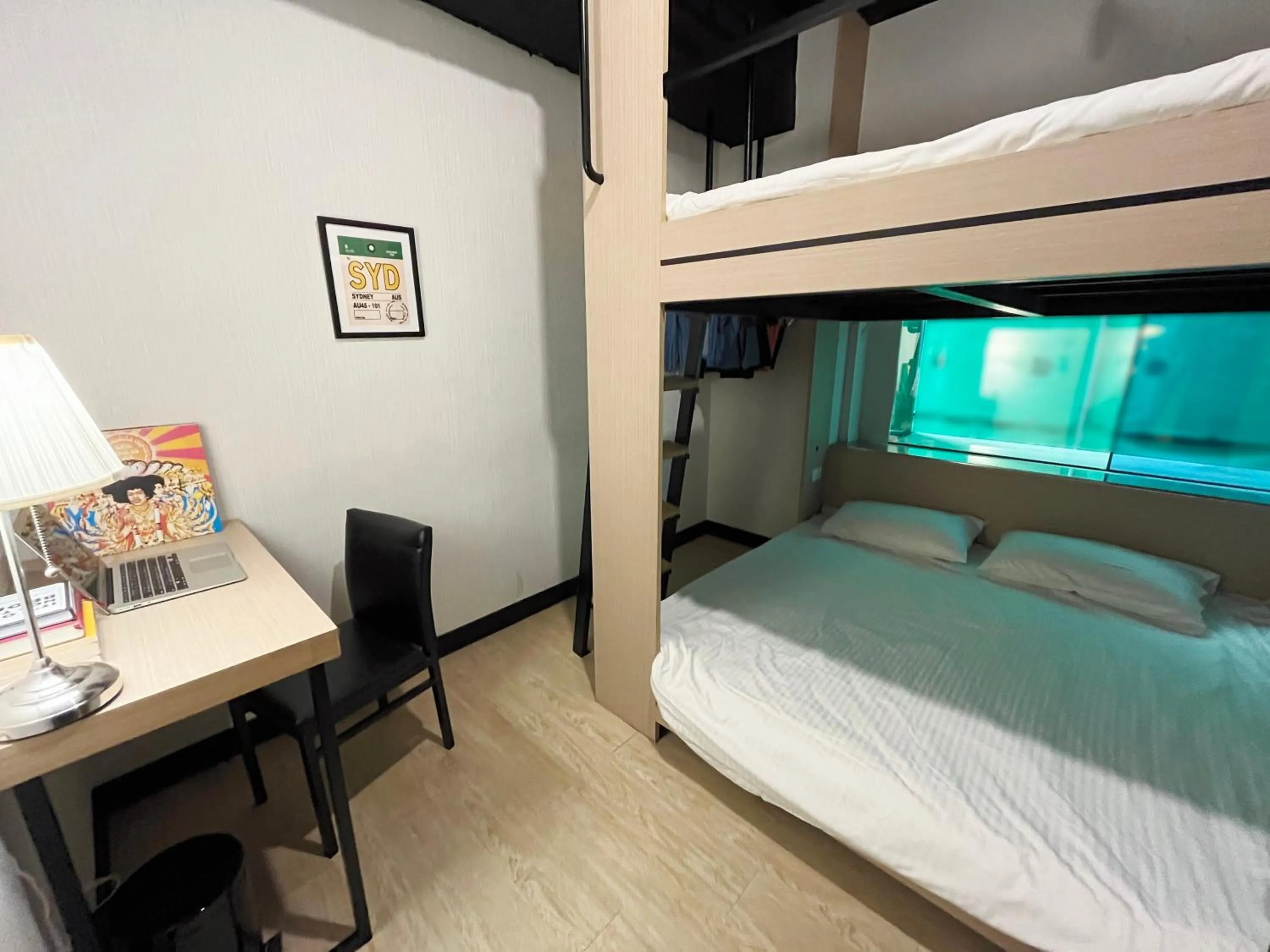 Bed in Formosa 101 Taipei Main Branch