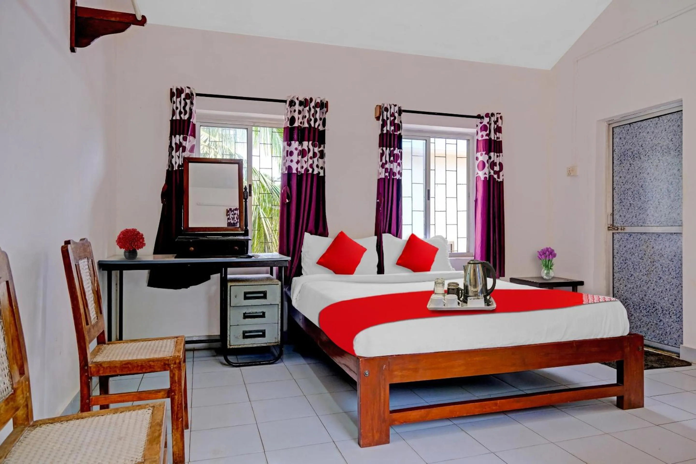 Bedroom in Hotel O Cathsil Cottages