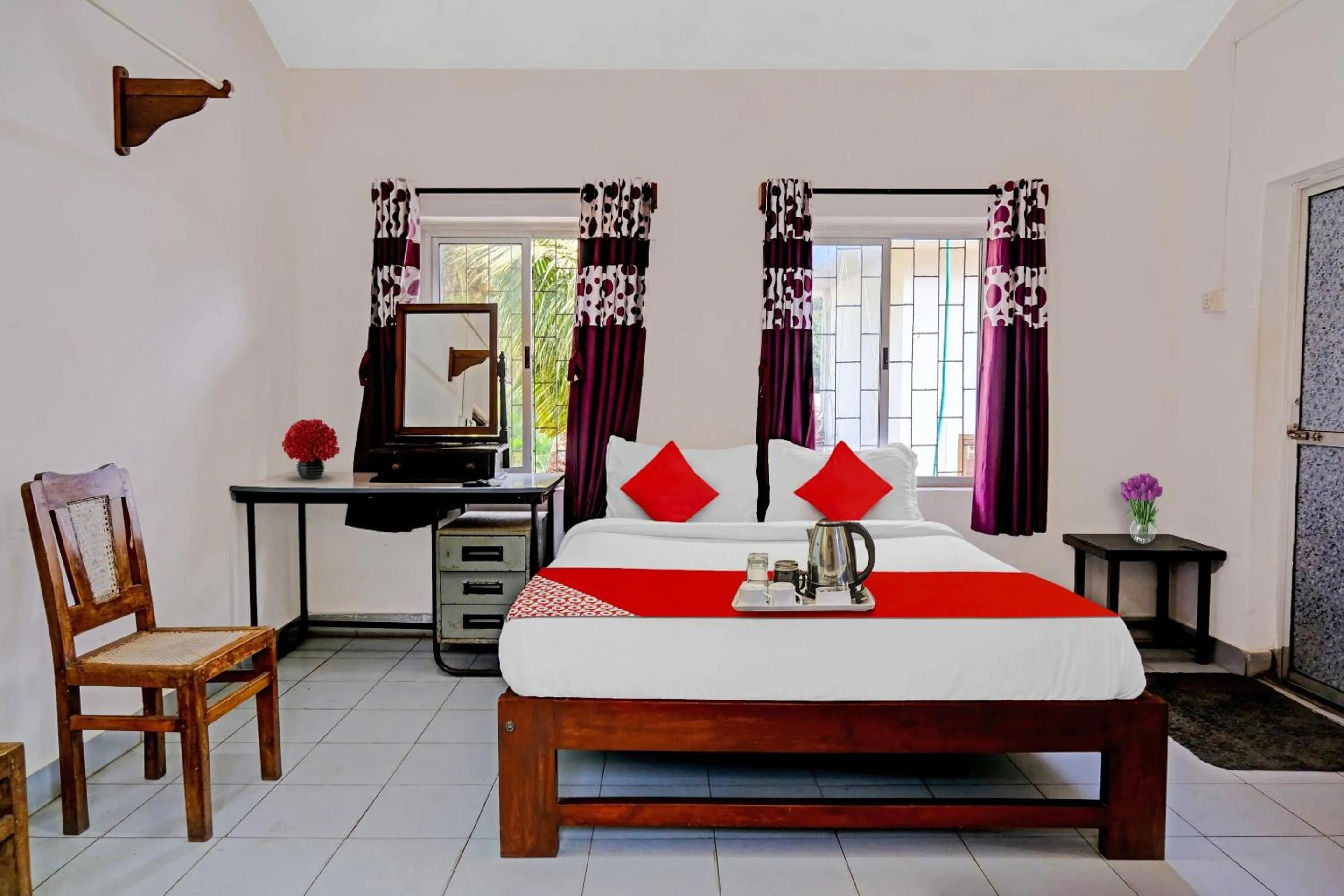 Lobby or reception in Hotel O Cathsil Cottages