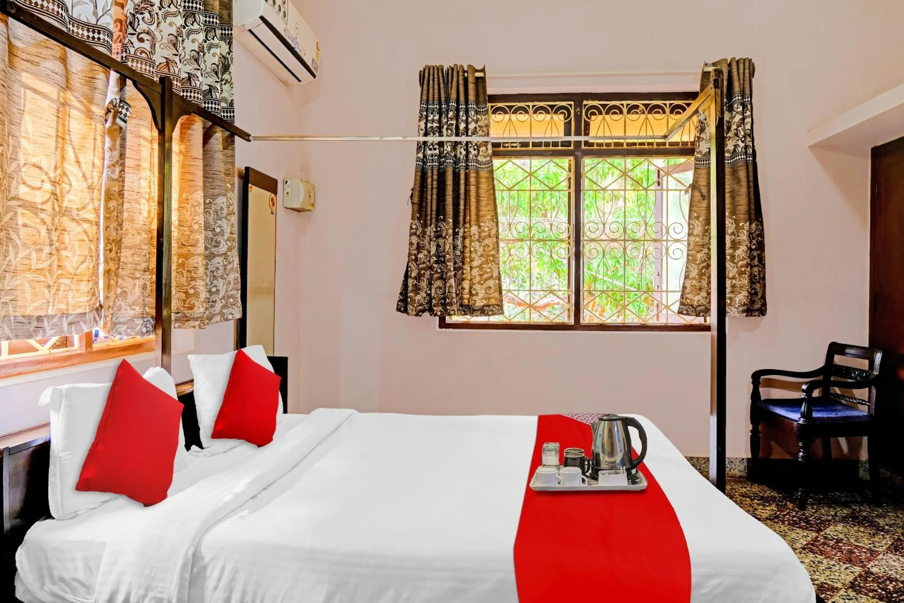 Lobby or reception in Hotel O Cathsil Cottages