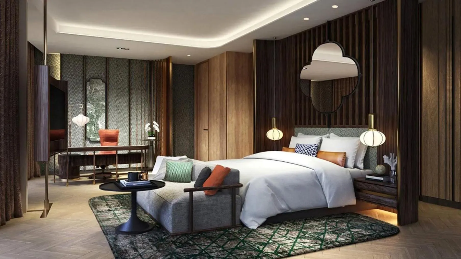 Photo of the whole room, Bed in Amari SPICE Penang