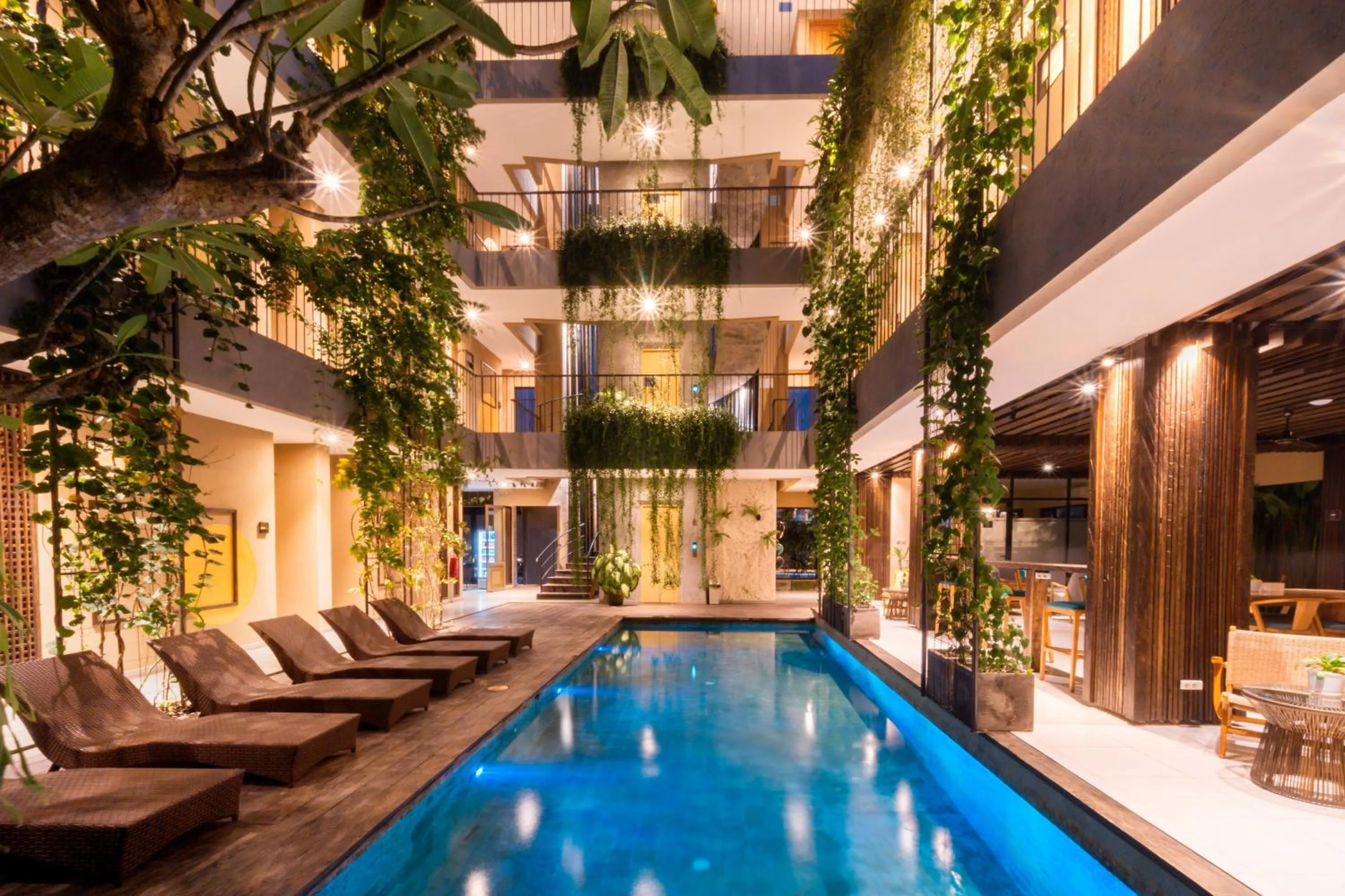 Swimming pool in Tanaga CoLiving