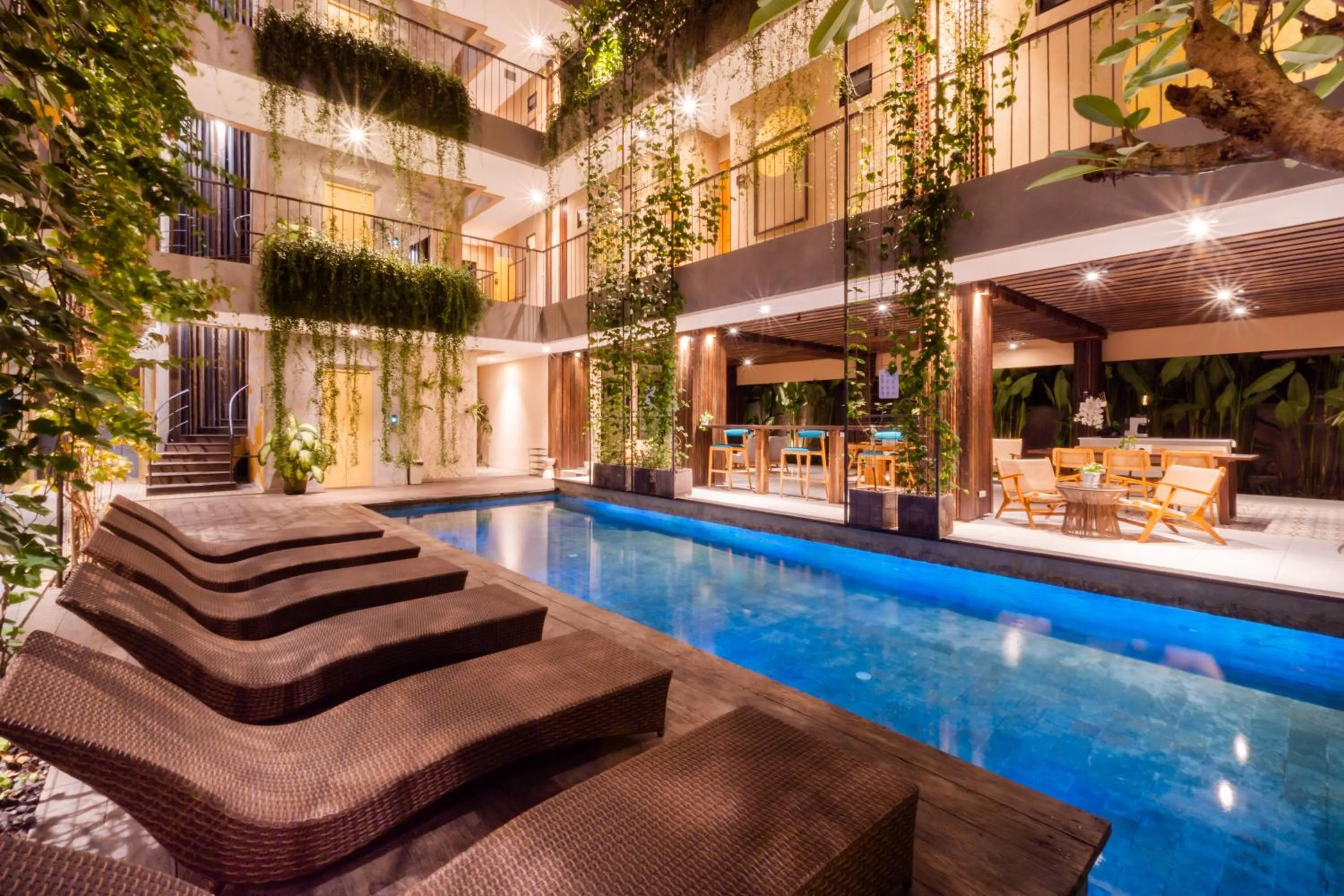 Swimming pool in Tanaga CoLiving