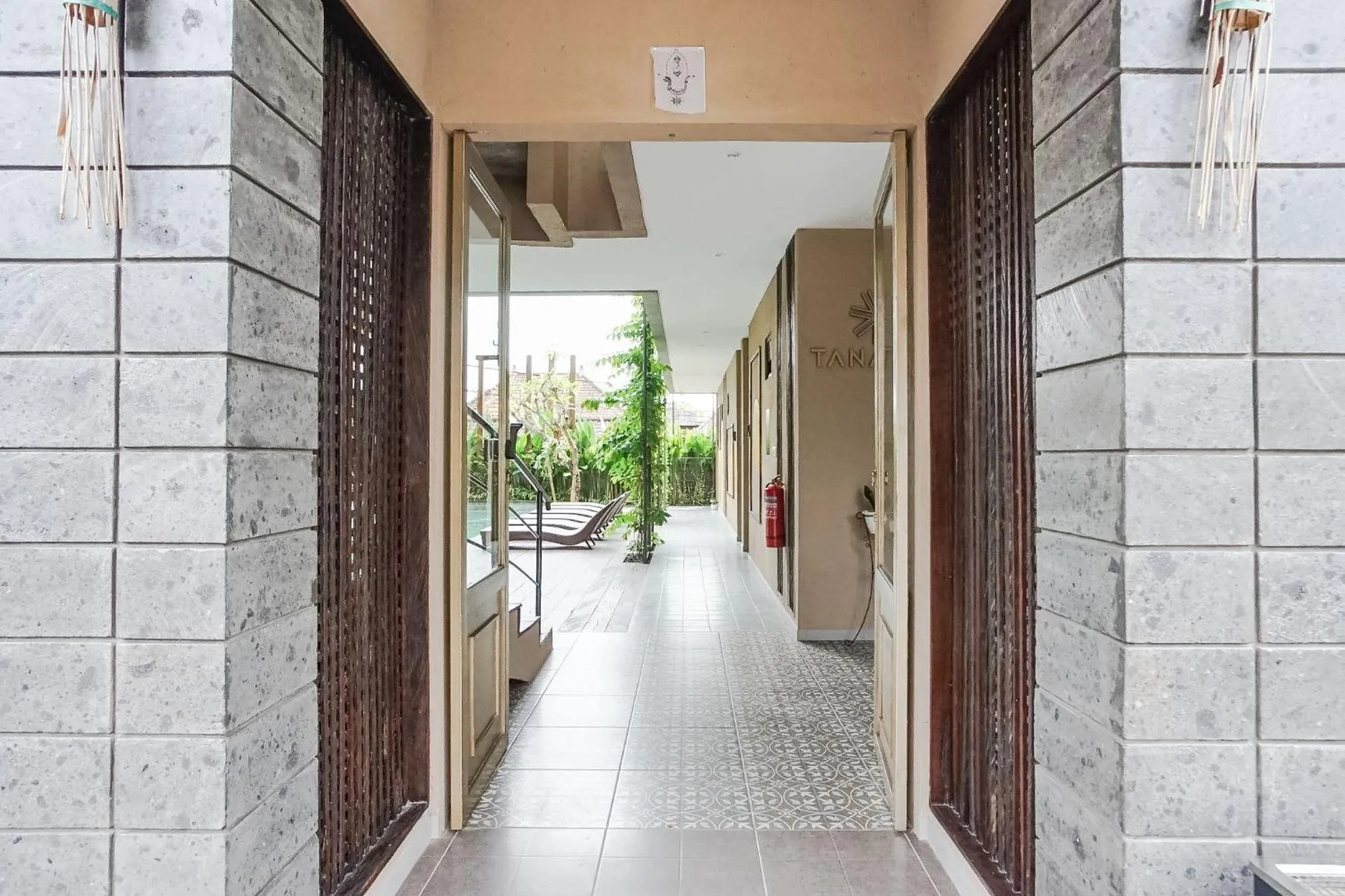 Facade/entrance in Tanaga CoLiving