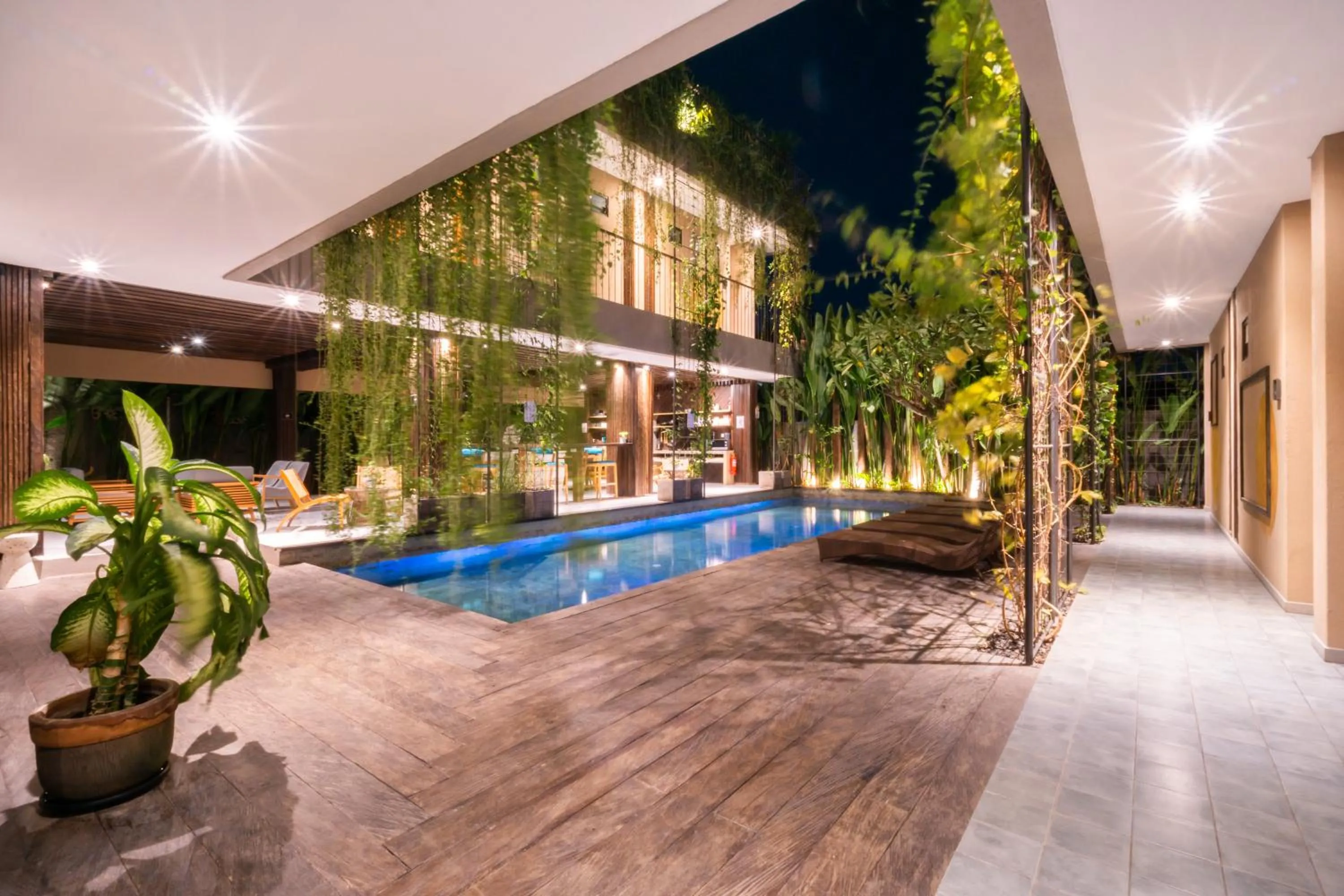 Swimming pool in Tanaga CoLiving