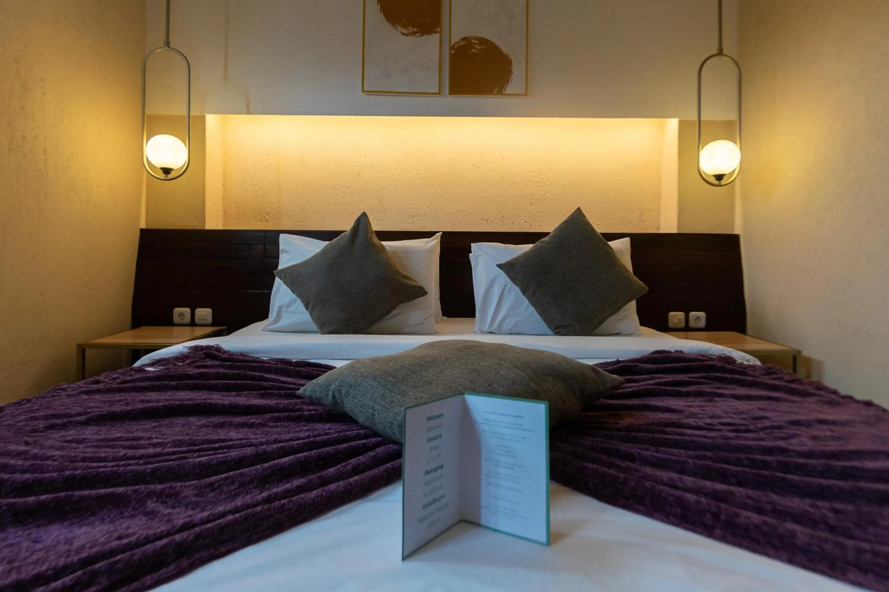 Bed in Tanaga CoLiving