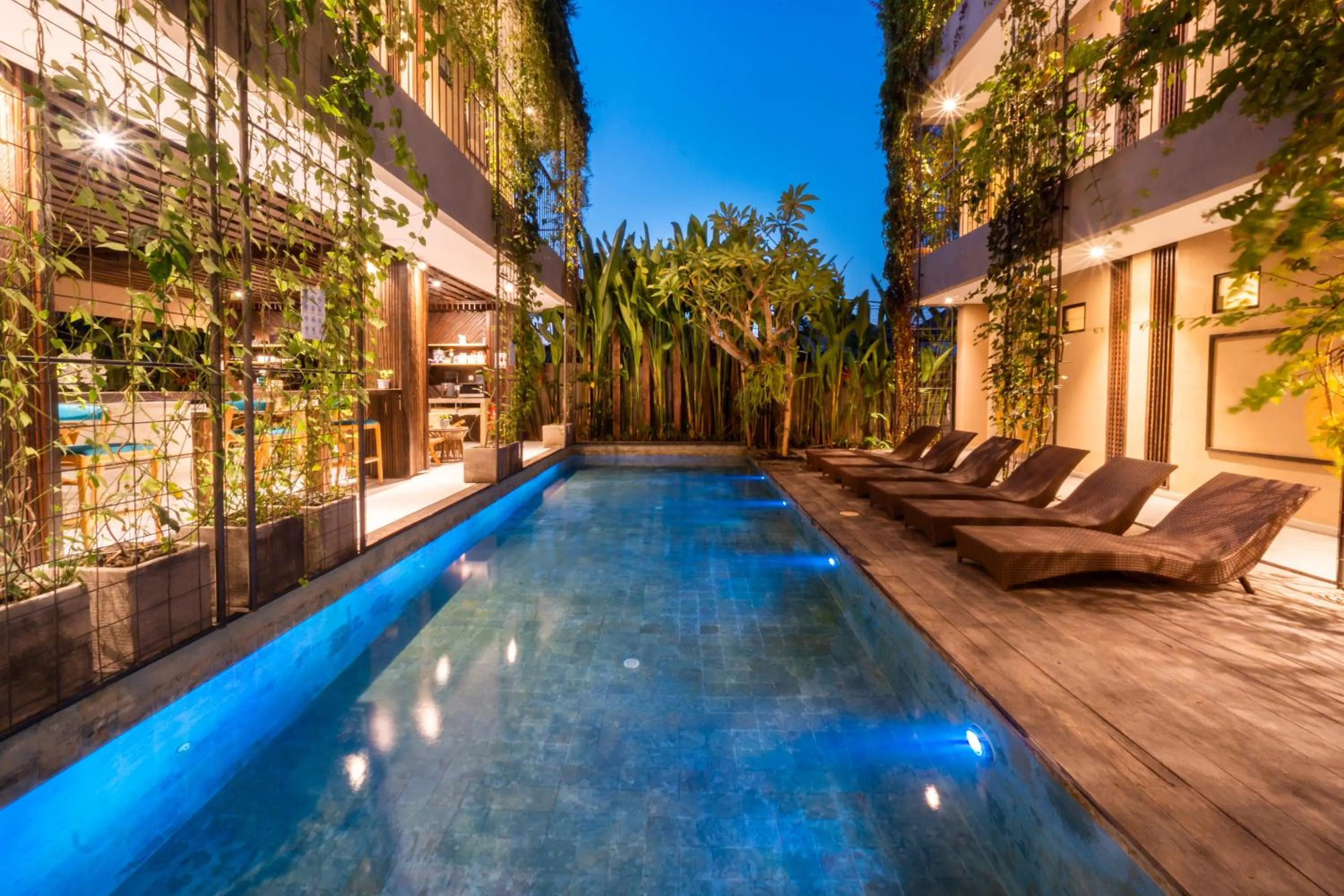 Swimming pool in Tanaga CoLiving