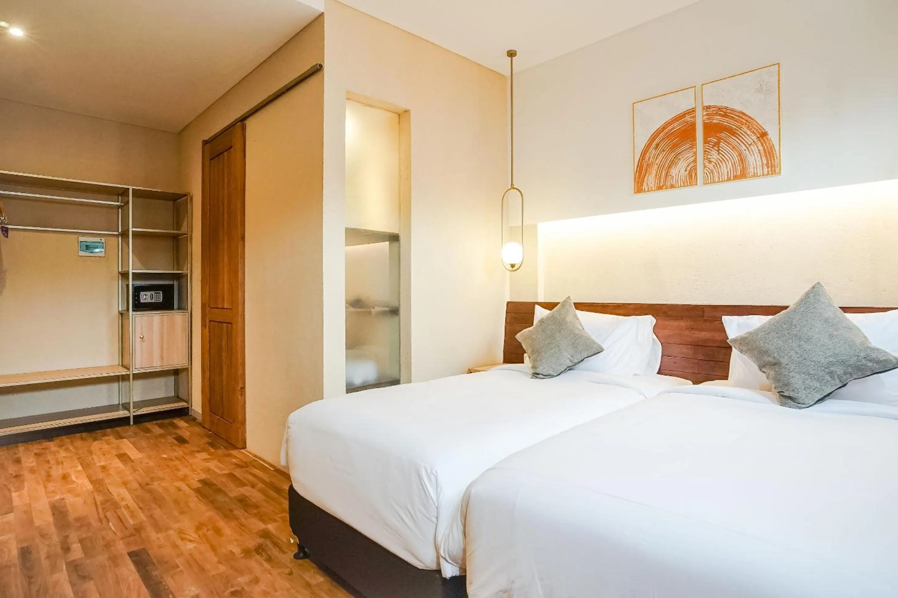 Bed in Tanaga CoLiving