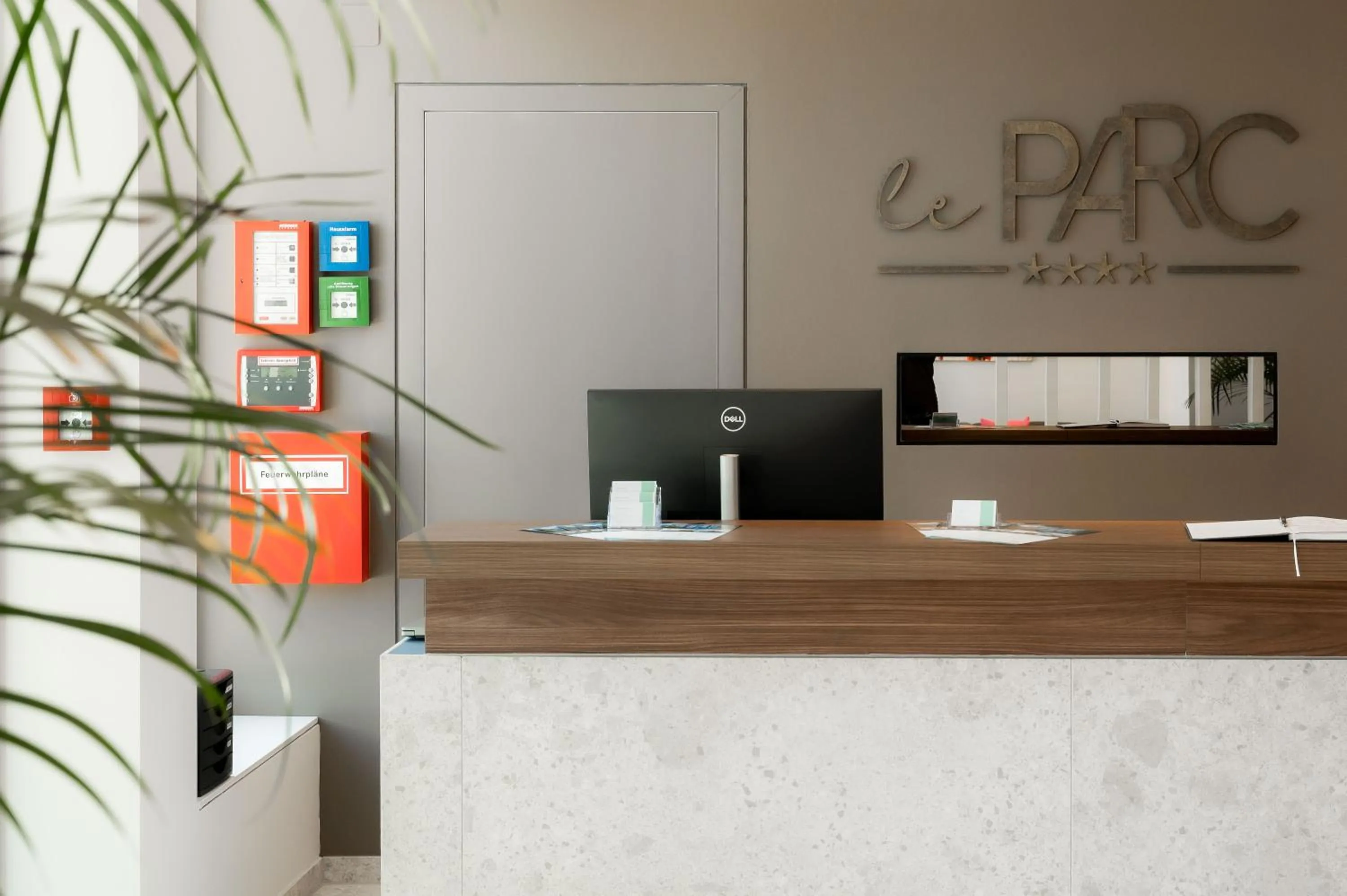 Lobby or reception in Hotel Le Parc