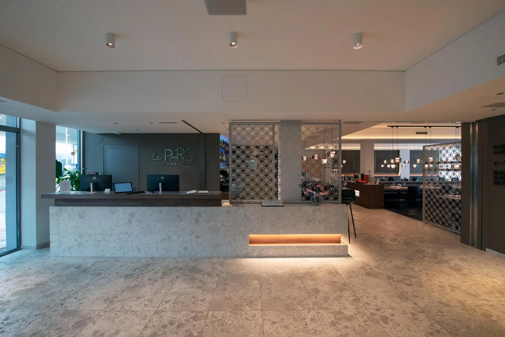 Lobby or reception in Hotel Le Parc