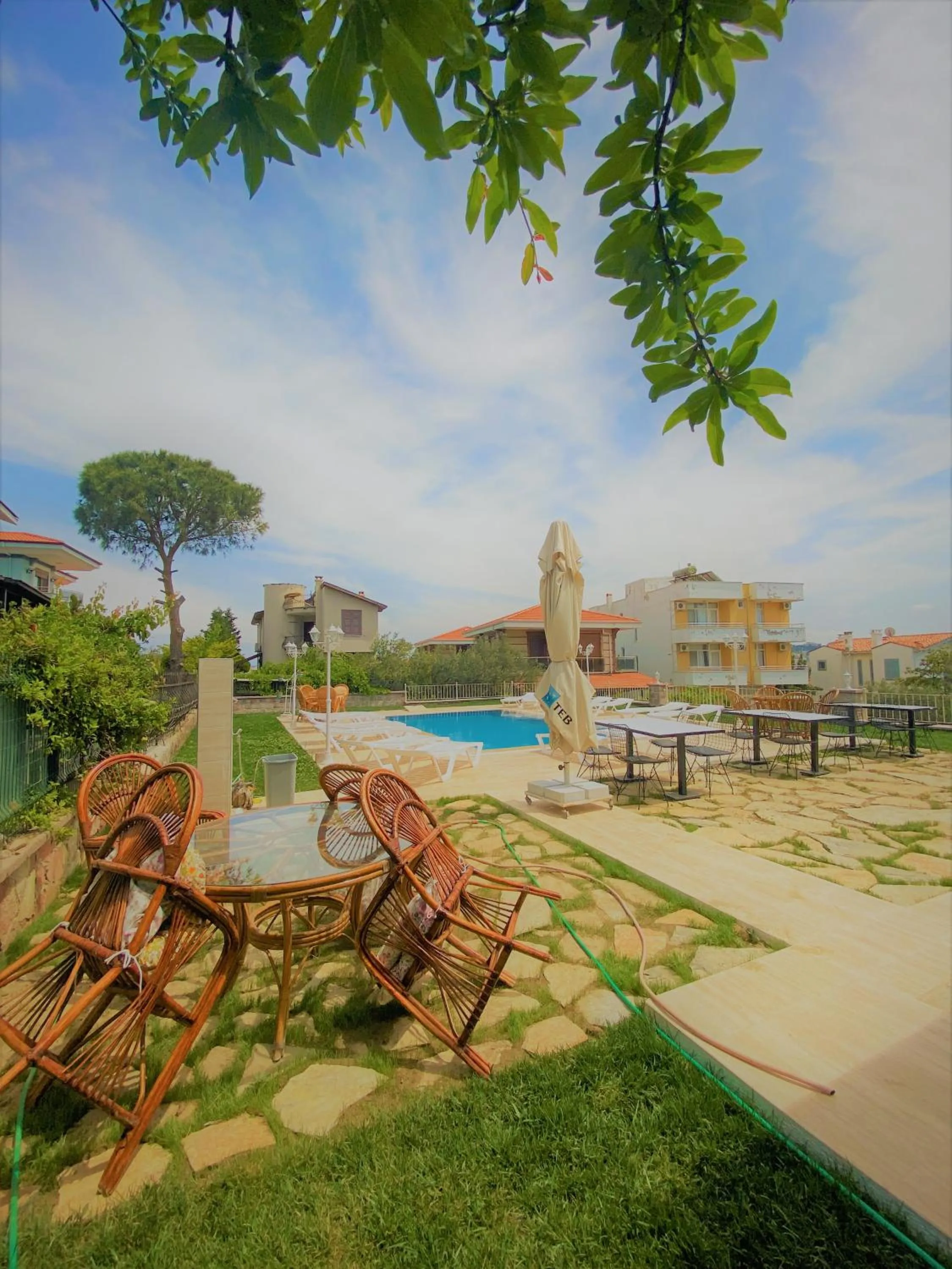 Swimming pool in Cunda Kordon Otel