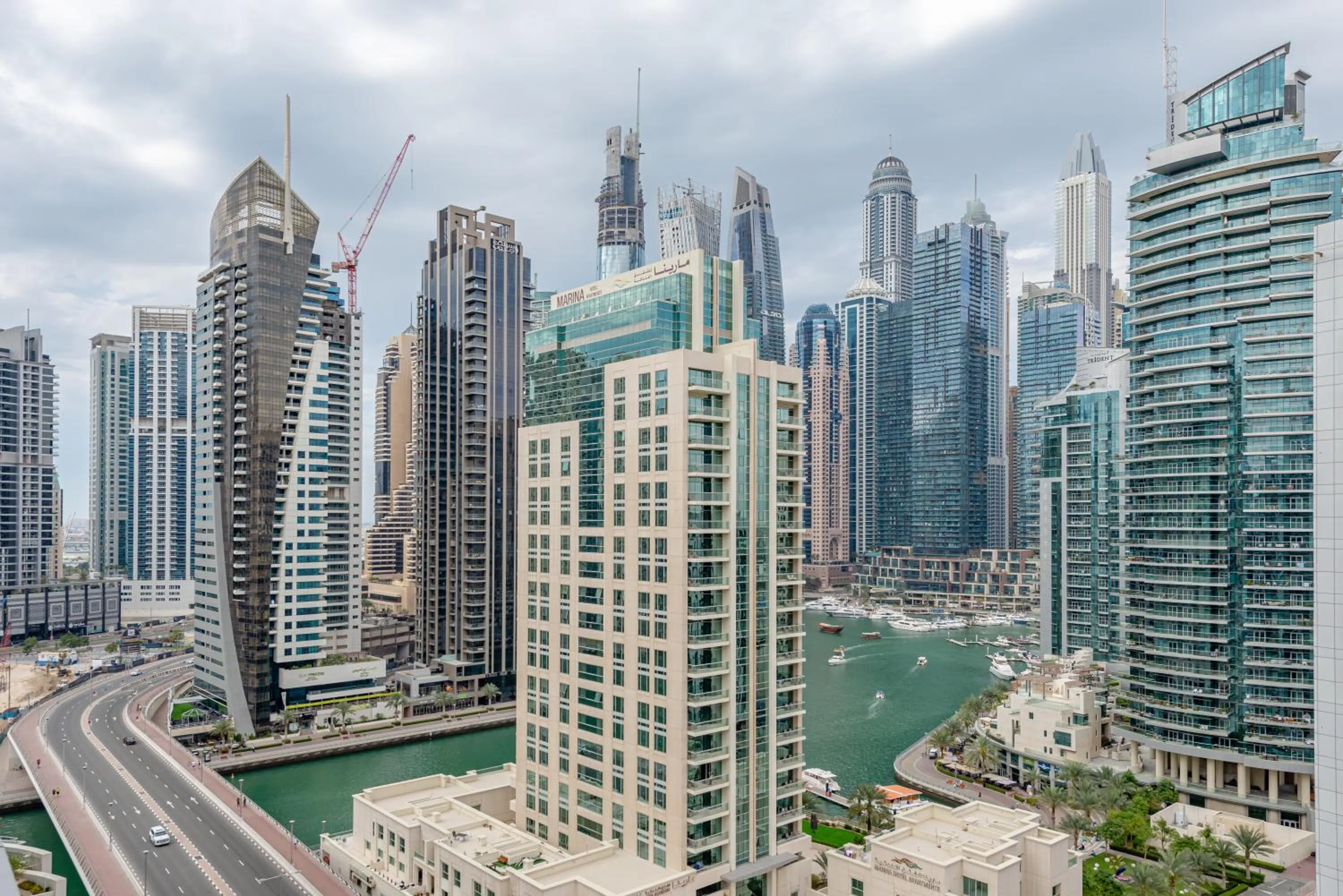 City view in Marco Polo - Find your calm escape in Dubai Marina