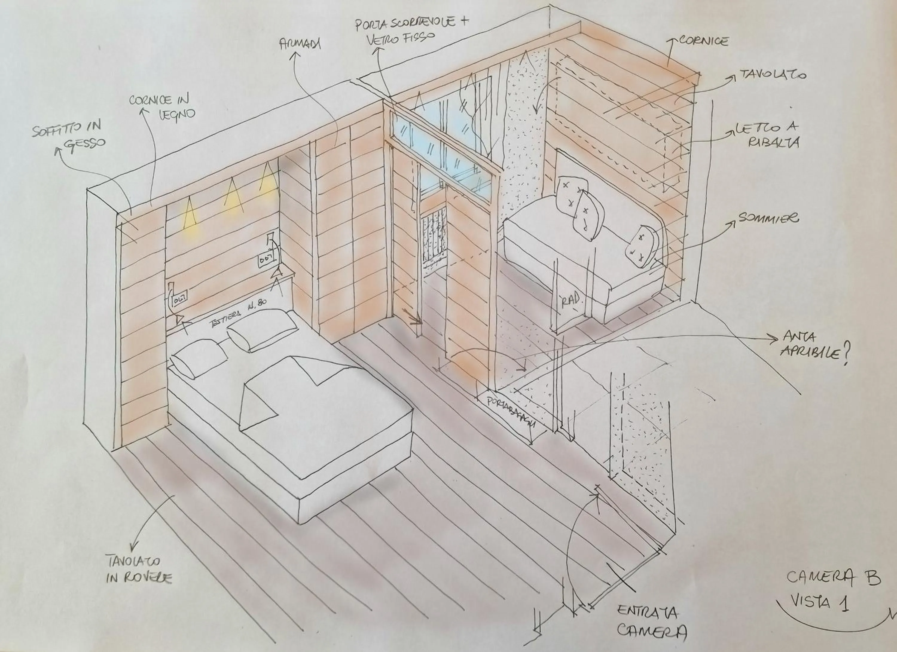 Bedroom in Hotel Columbia & Spa